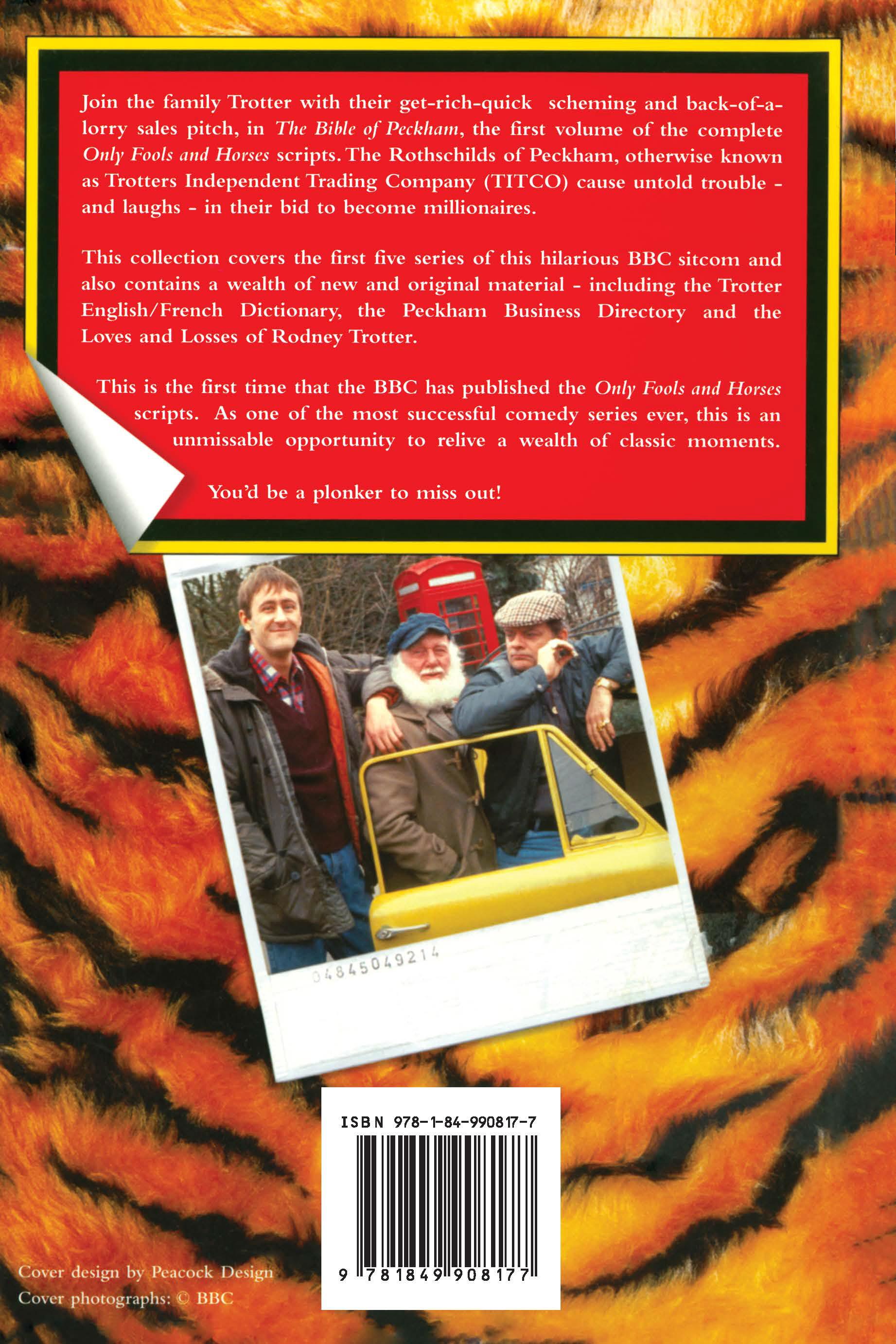 Rückseitencover Only Fools And Horses - The Scripts Vol