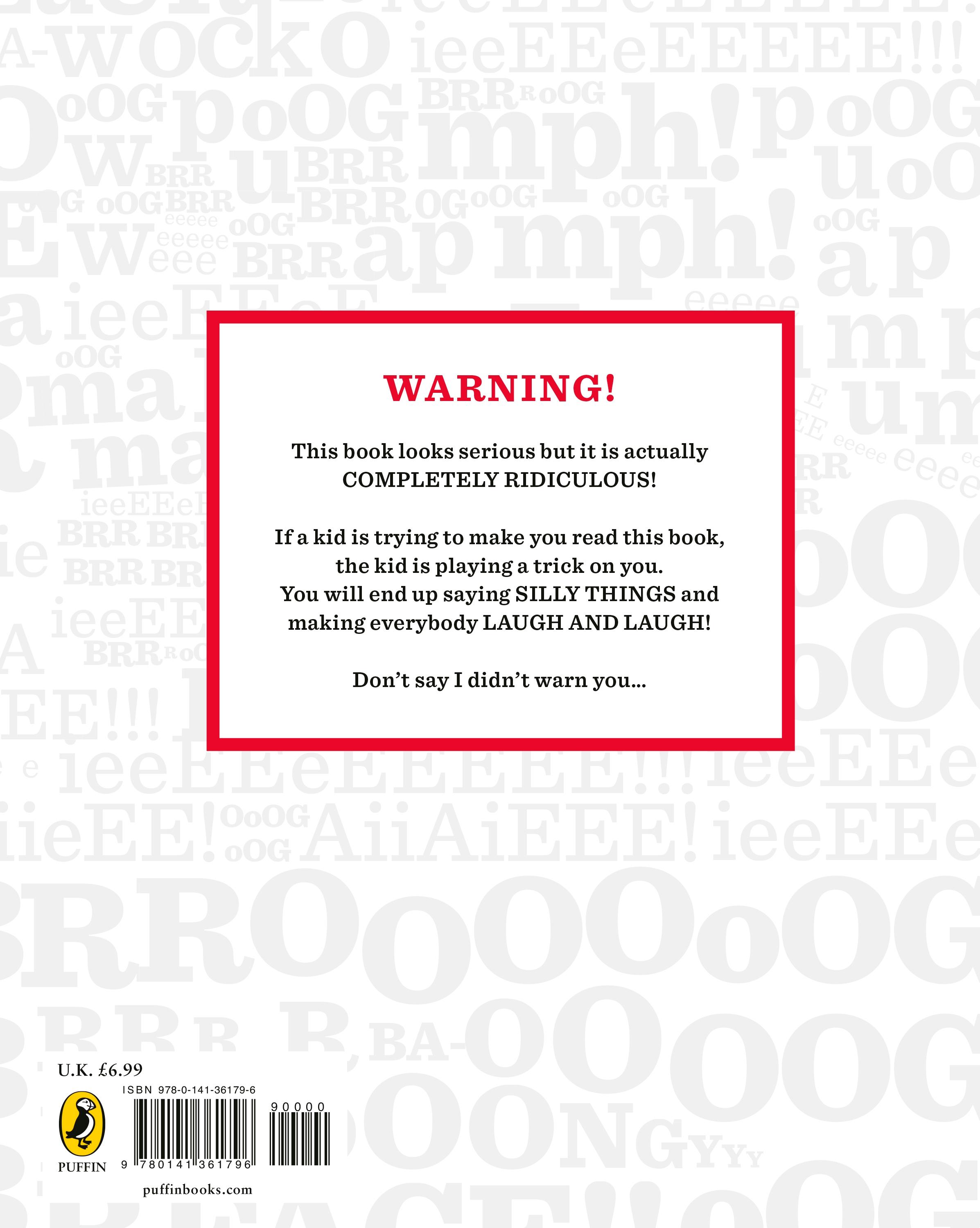 Rückseitencover The Book with No Pictures