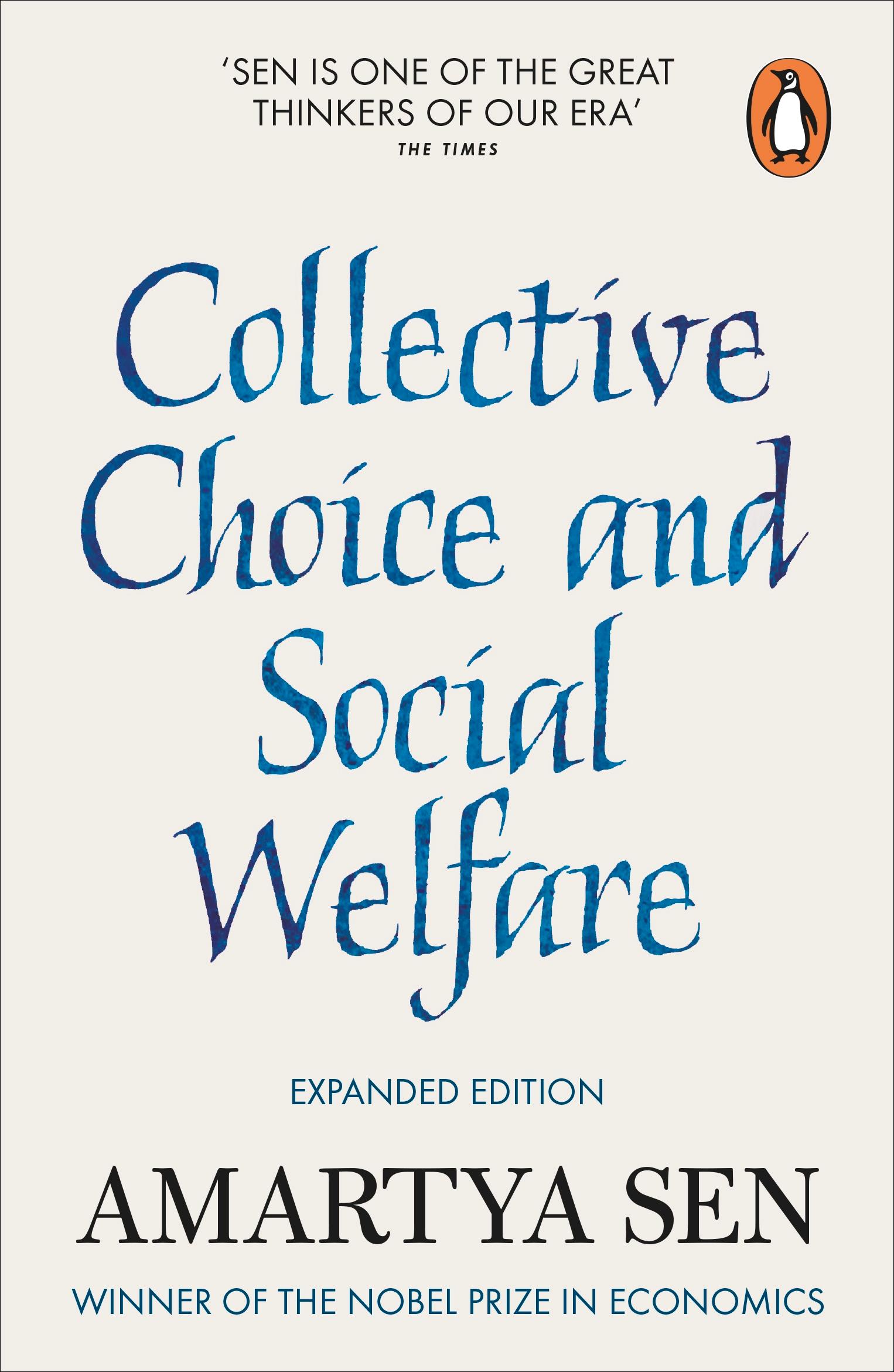 Vorderes Coverbild Collective Choice and Social Welfare