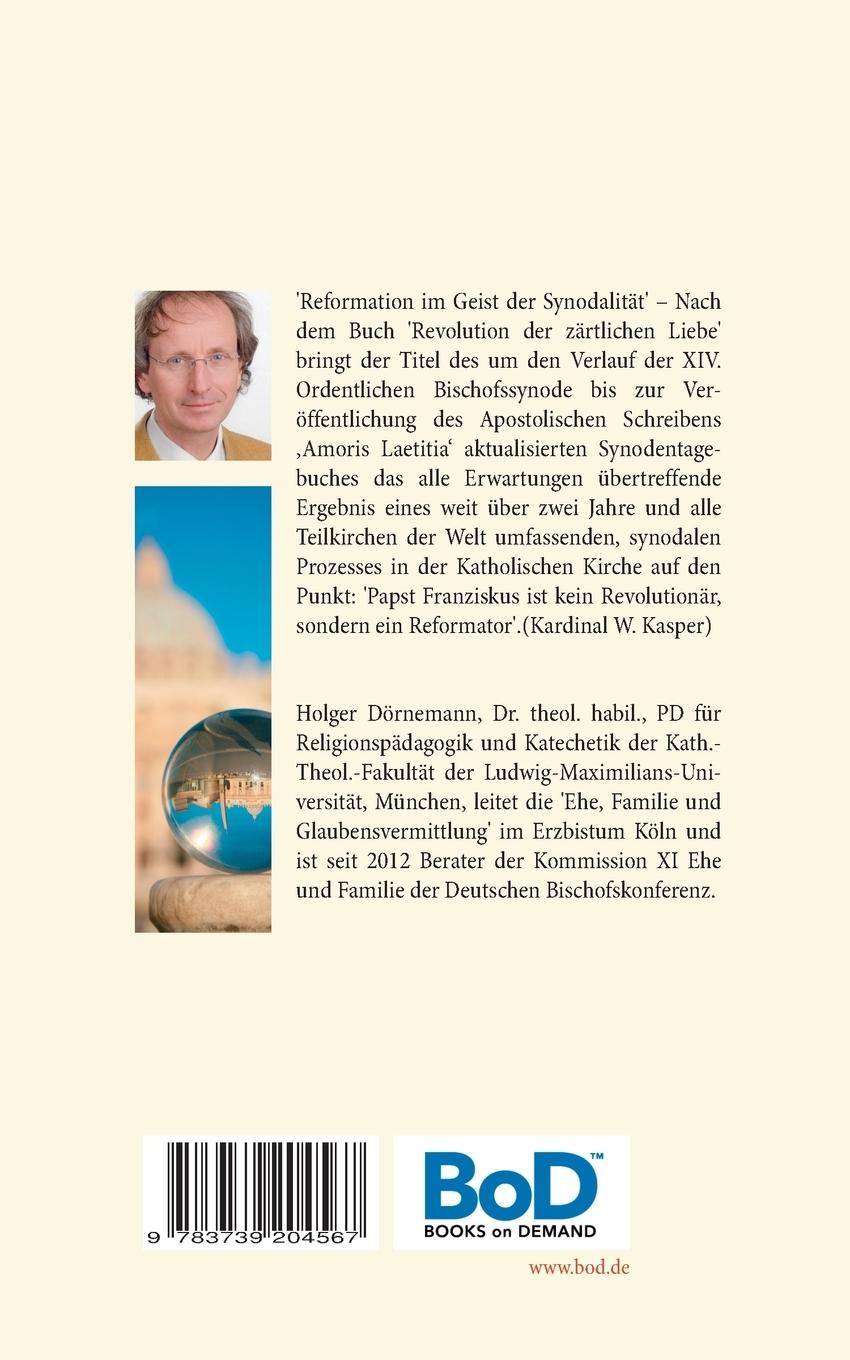 Rückseitencover Reformation im Geist der Synodalität