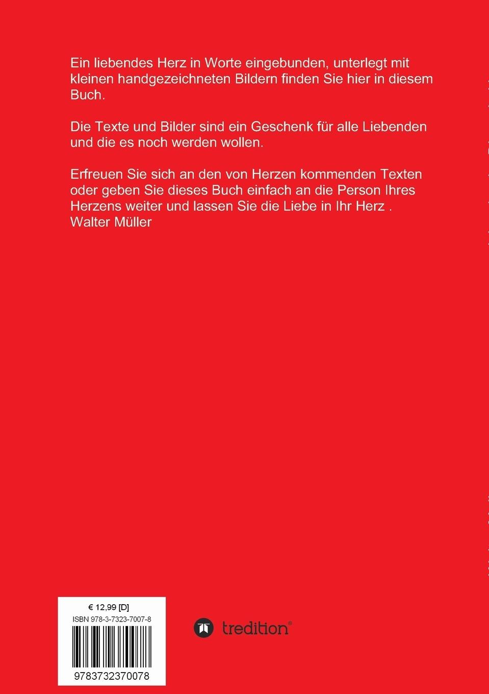 Rückseitencover Ich schenke Dir mein Herz