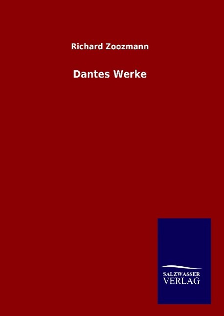 Vorderes Coverbild Dantes Werke