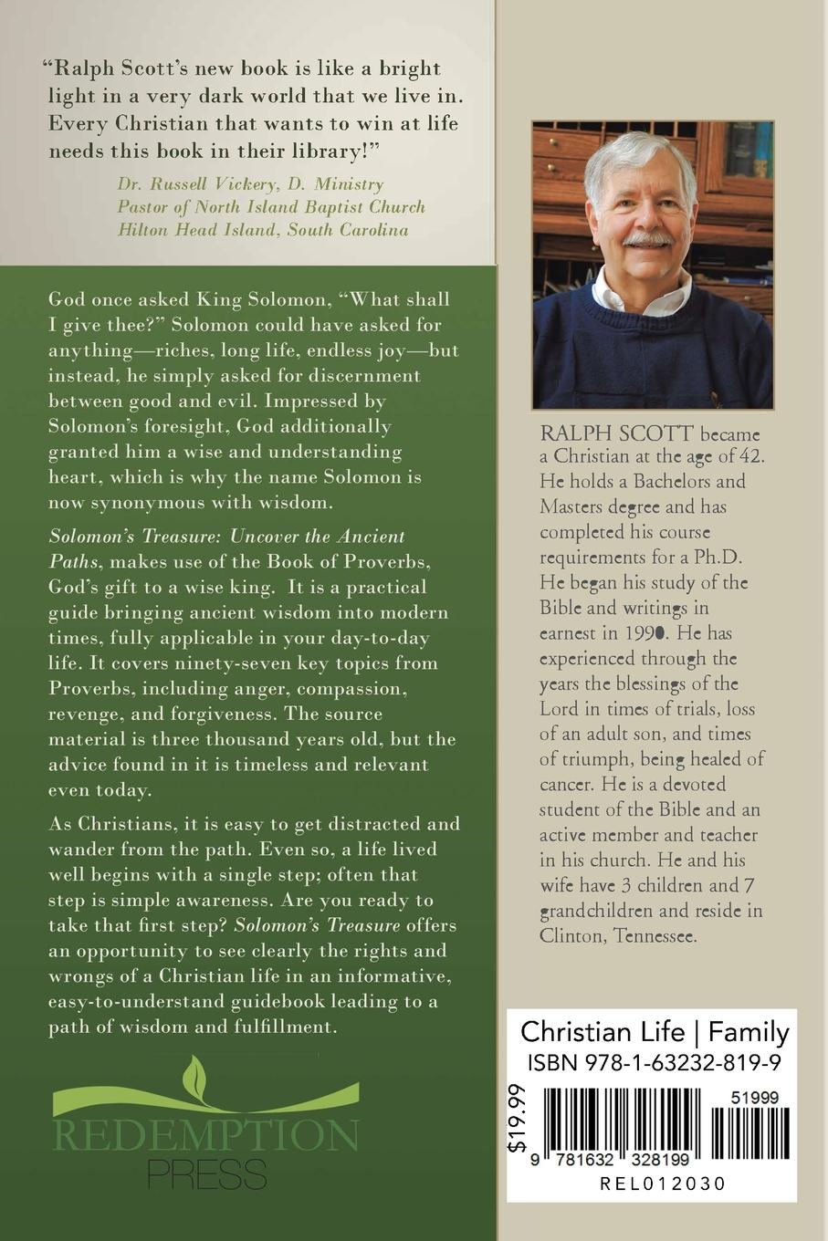 Rückseitencover Solomon's Treasure