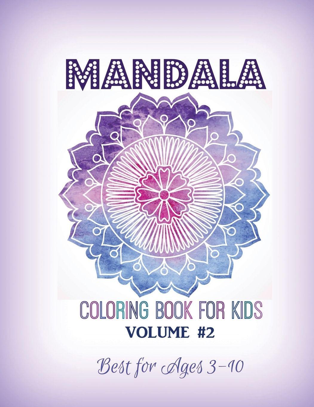 Vorderes Coverbild Mandala Coloring Book for Kids Volume #2