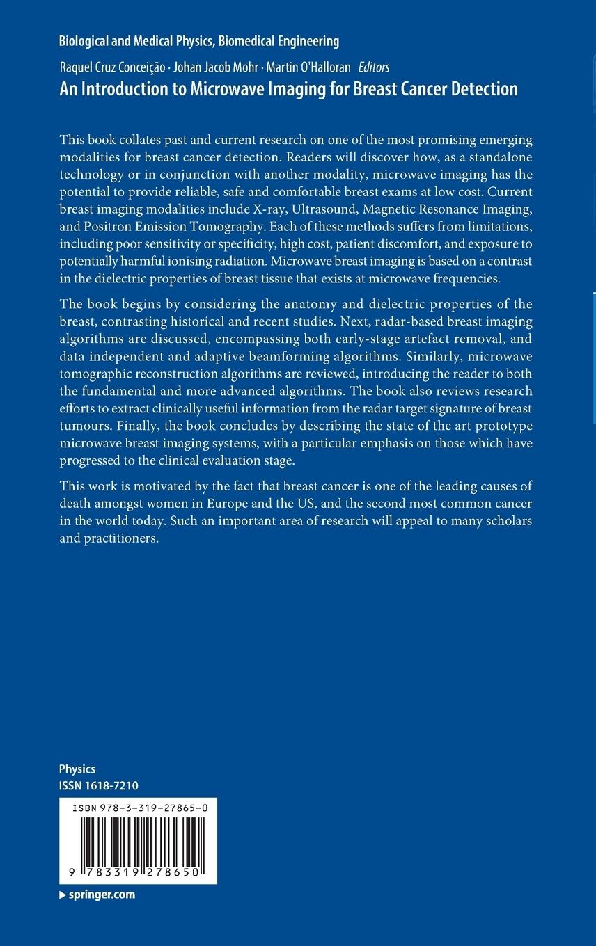 Rückseitencover An Introduction to Microwave Imaging for Breast Cancer Detection
