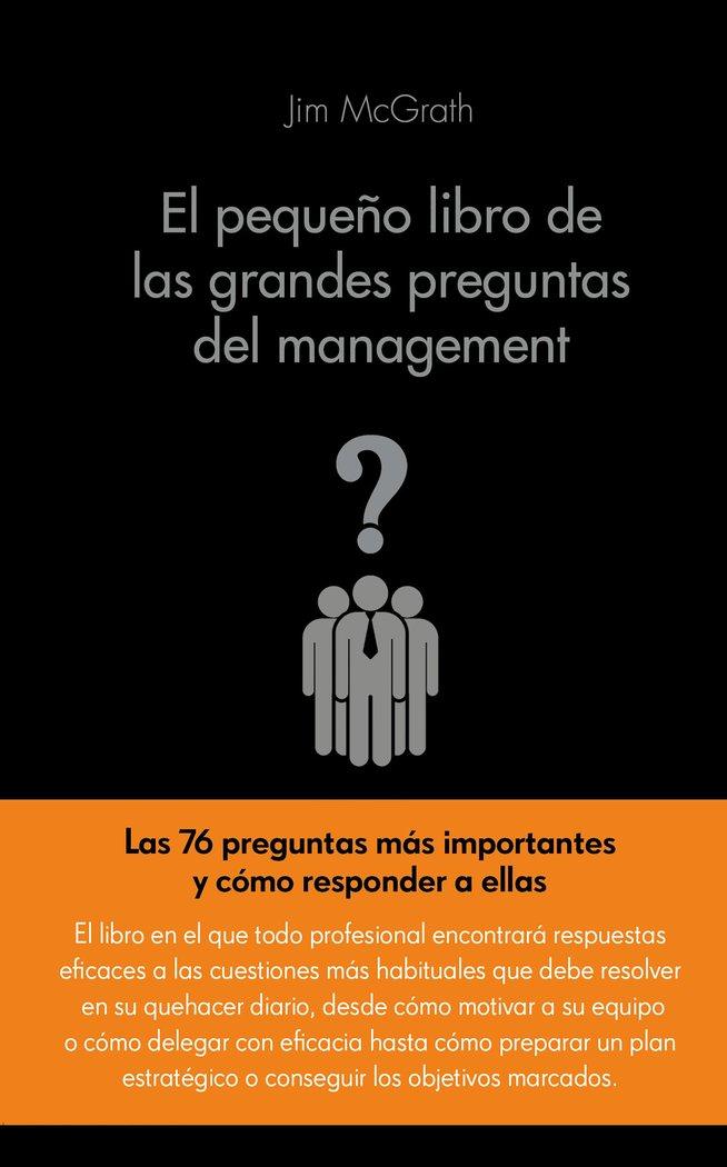 Vorderes Coverbild El pequeño libro de las grandes preguntas del management