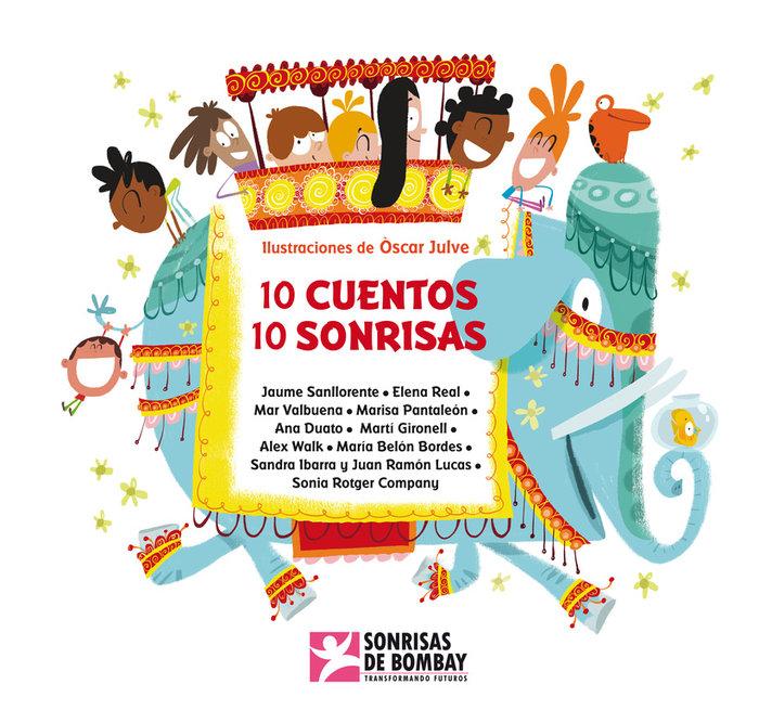 Vorderes Coverbild 10 cuentos, 10 sonrisas