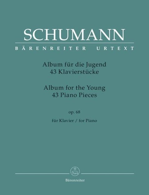 Vorderes Coverbild 43 Klavierstücke für die Jugend op. 68 "Album für die Jugend"