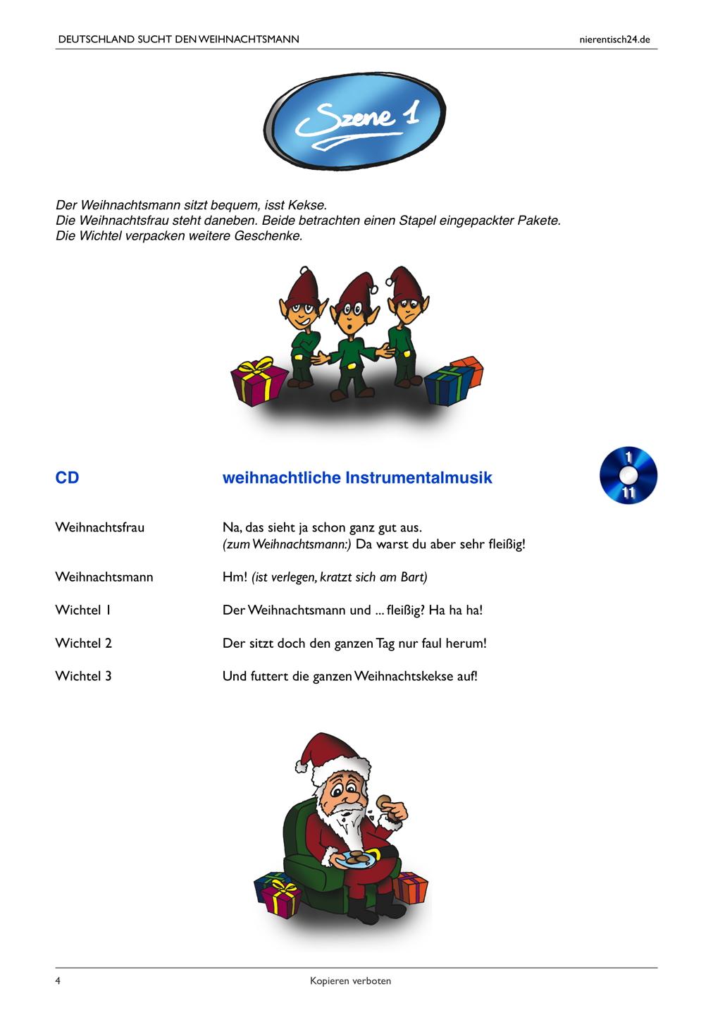 Beispielinhalt (Bild) Deutschland sucht den Weihnachtsmann