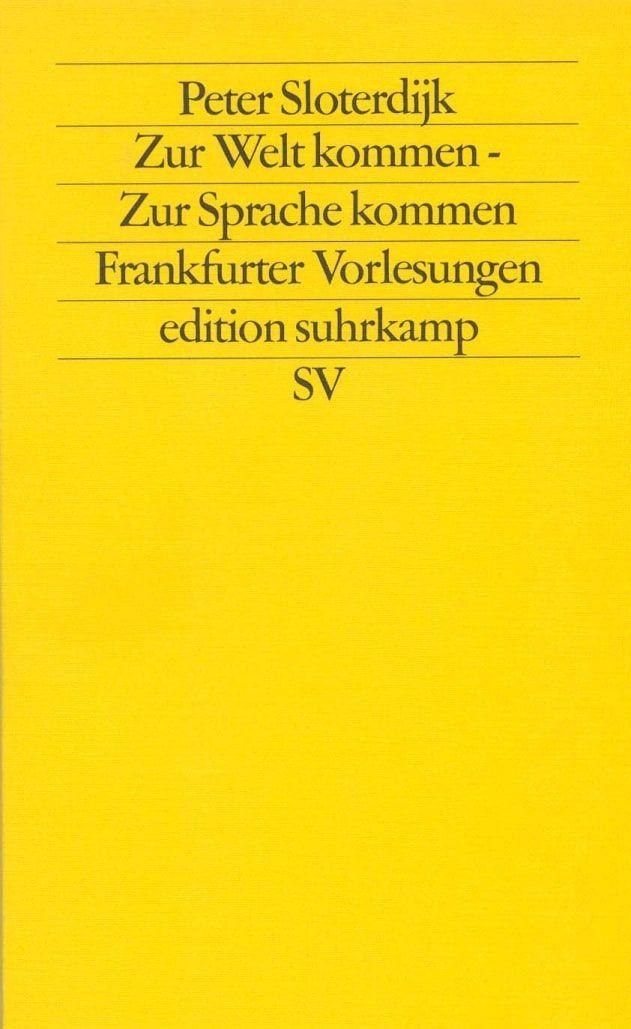 Vorderes Coverbild Zur Welt kommen. Zur Sprache kommen