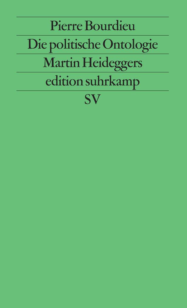 Vorderes Coverbild Die politische Ontologie Martin Heideggers