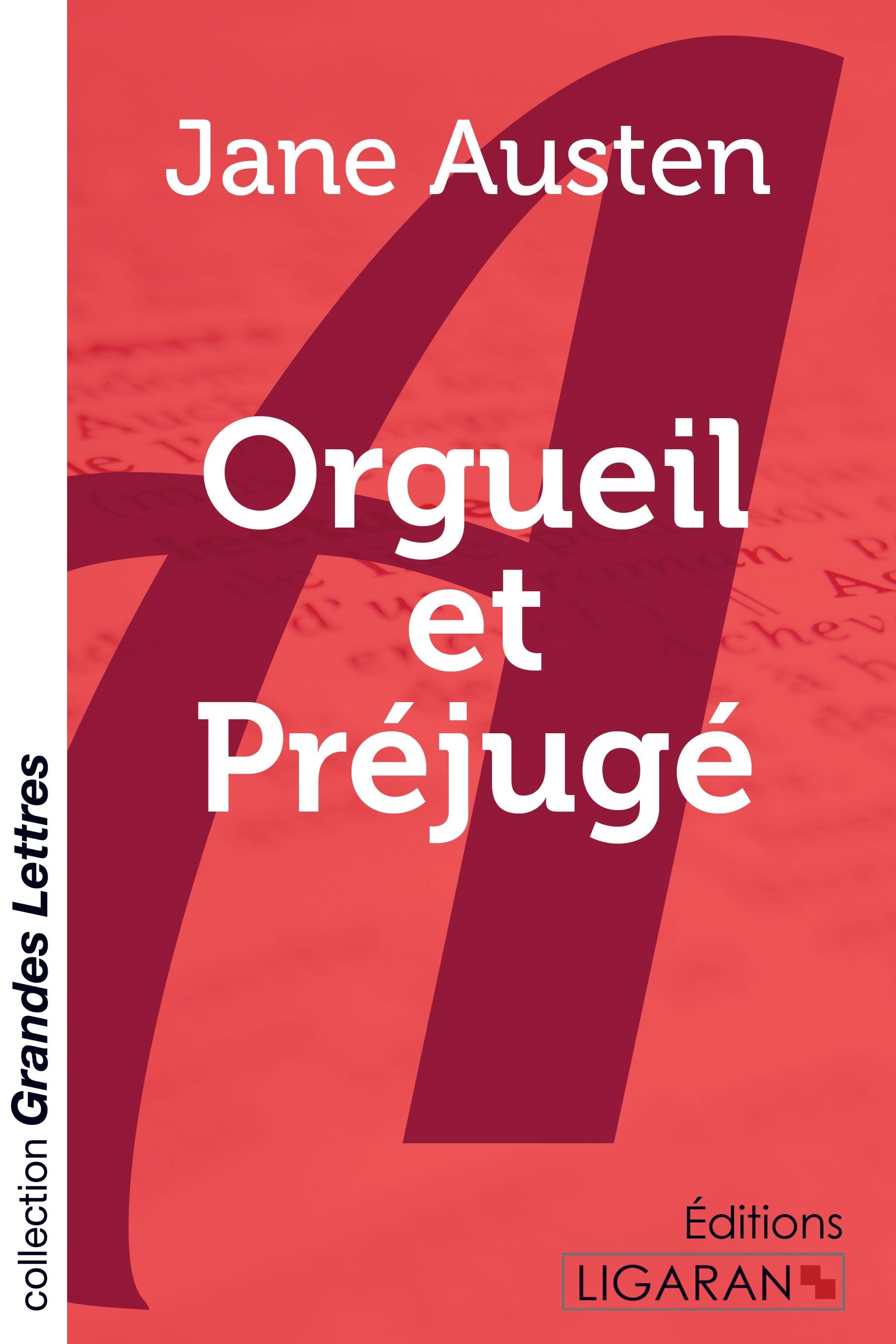 Vorderes Coverbild Orgueil et Préjugé (grands caractères)