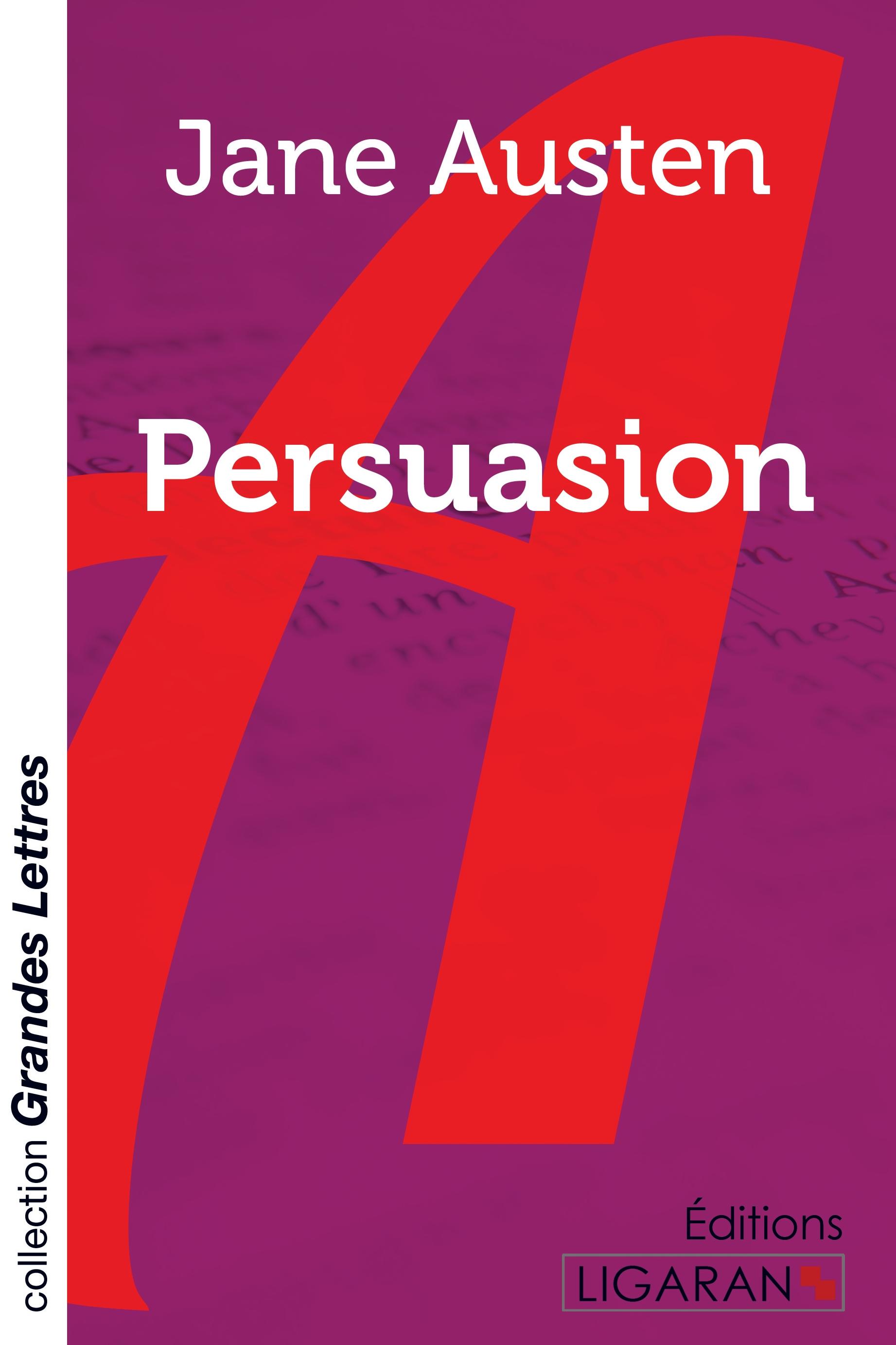 Vorderes Coverbild Persuasion (grands caractères)