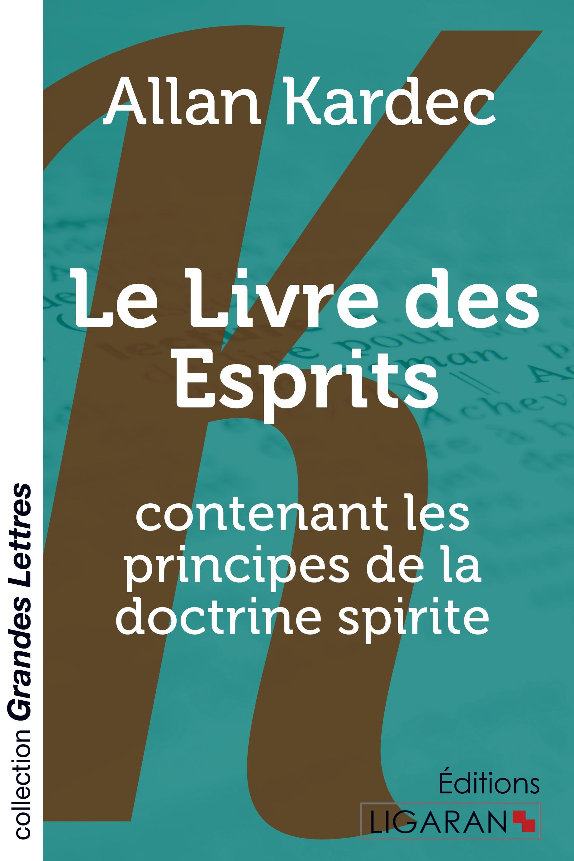 Vorderes Coverbild Le Livre des Esprits (grands caractères)