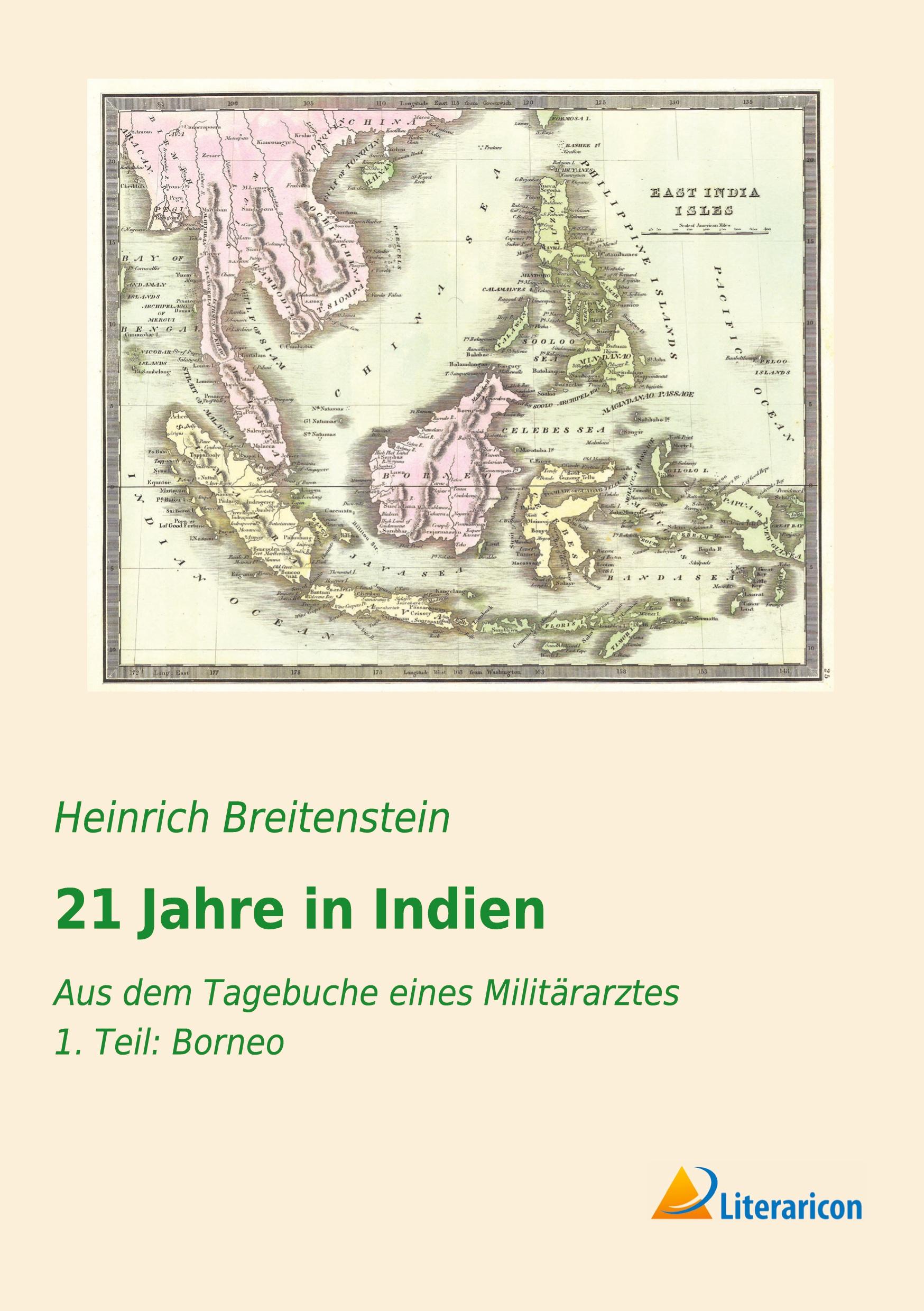 Vorderes Coverbild 21 Jahre in Indien