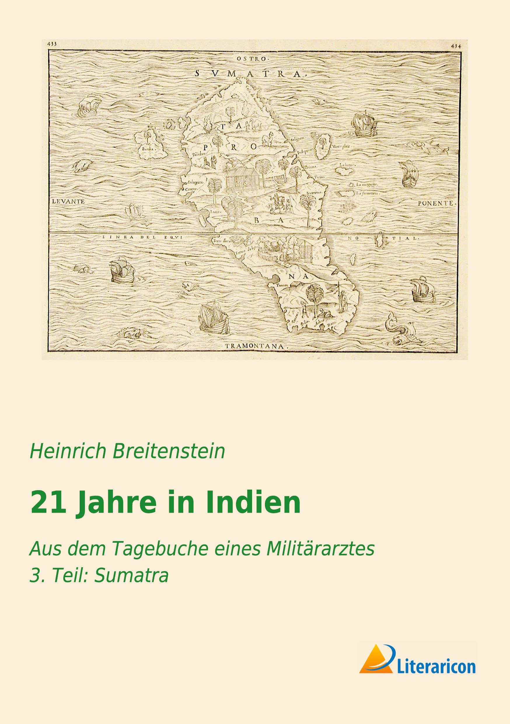 Vorderes Coverbild 21 Jahre in Indien