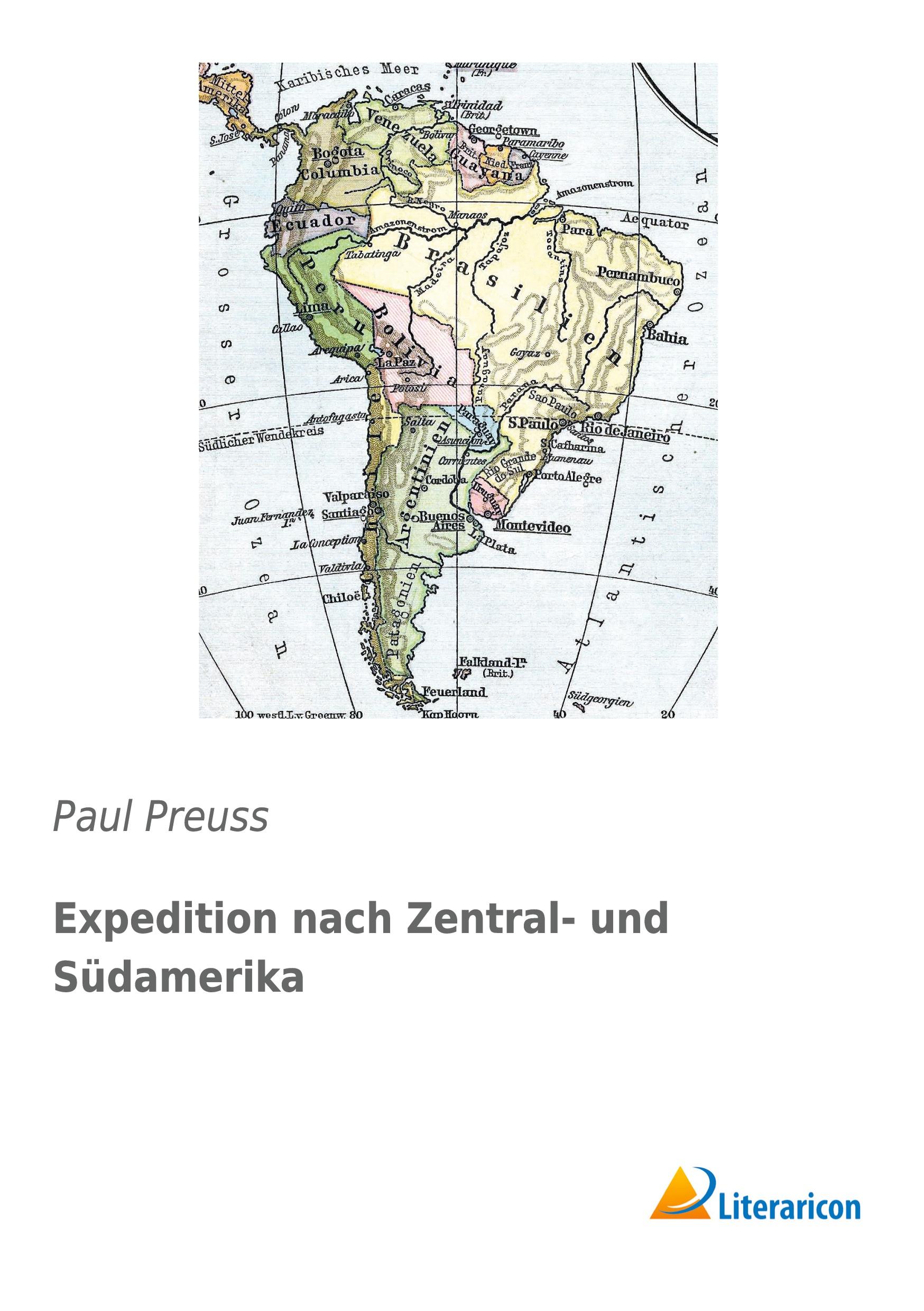 Vorderes Coverbild Expedition nach Zentral- und Südamerika
