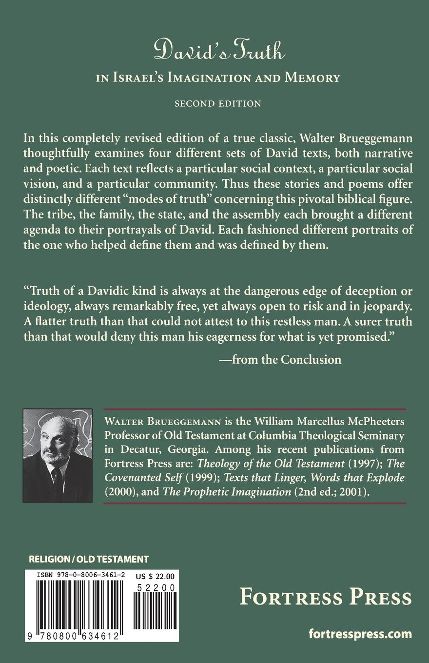 Rückseitencover David's Truth