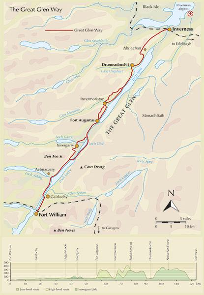 Beispielinhalt (Bild) Walking the Great Glen Way
