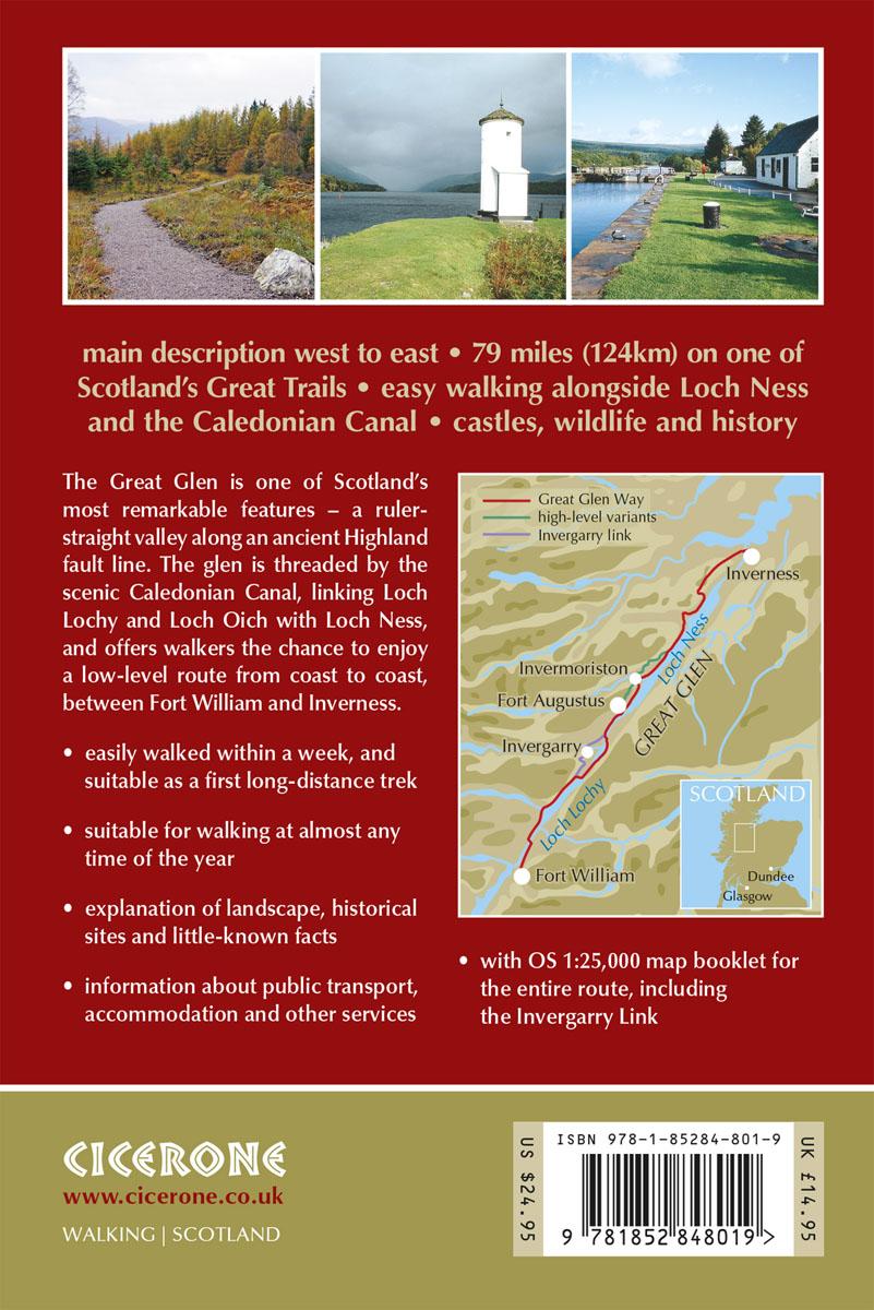 Rückseitencover Walking the Great Glen Way