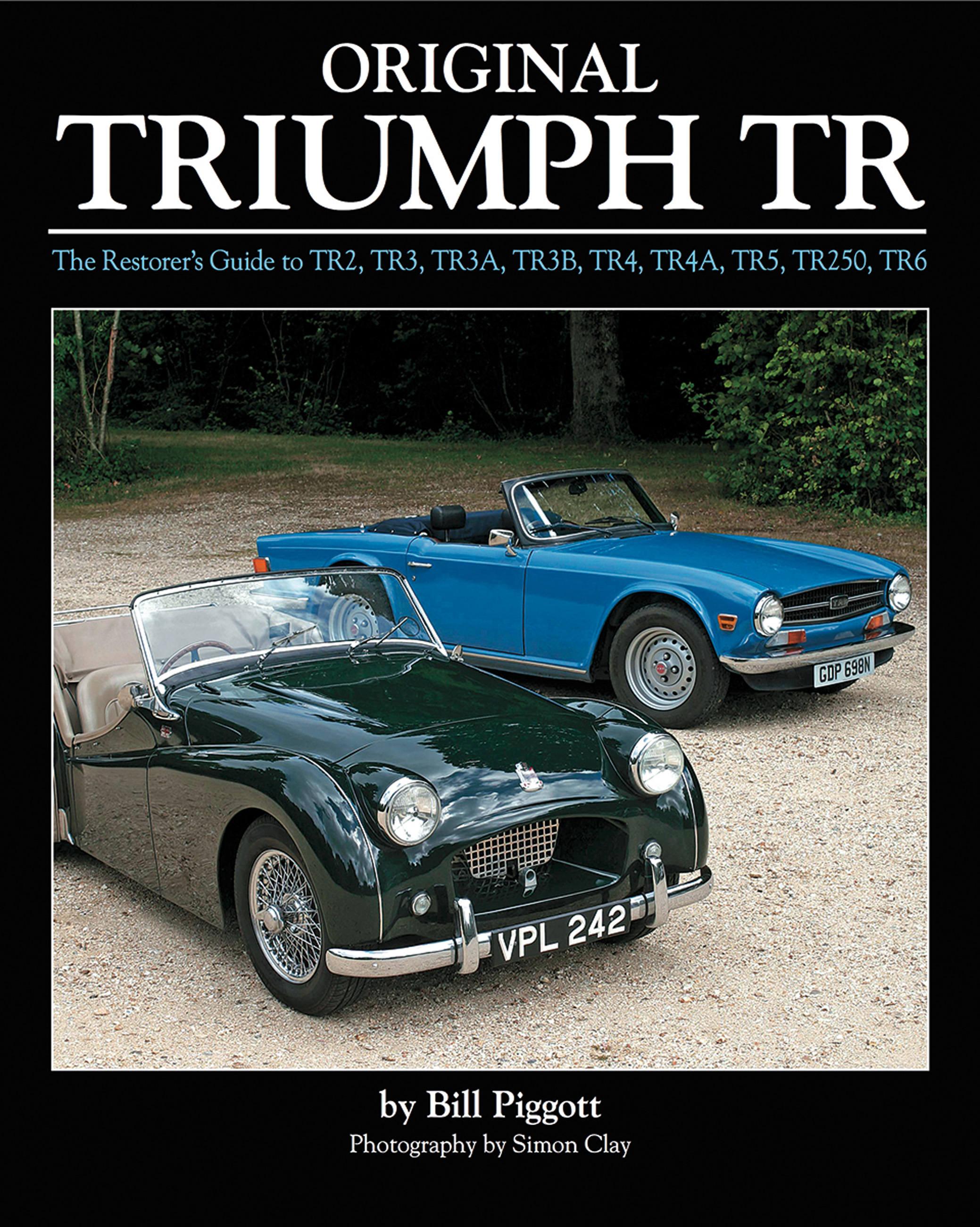 Vorderes Coverbild Original Triumph Tr