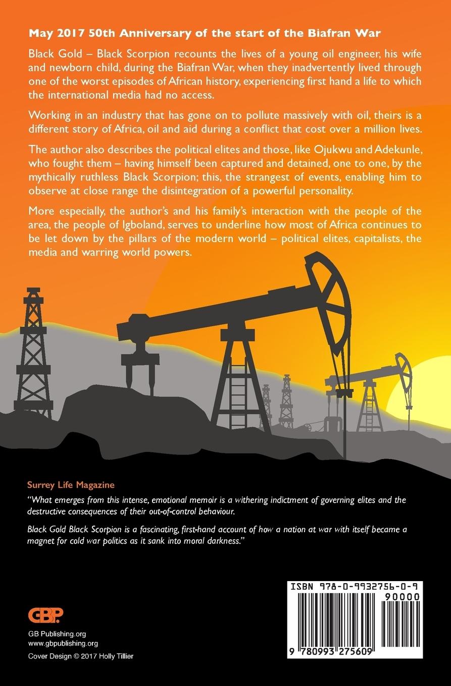 Rückseitencover Black Gold - Black Scorpion