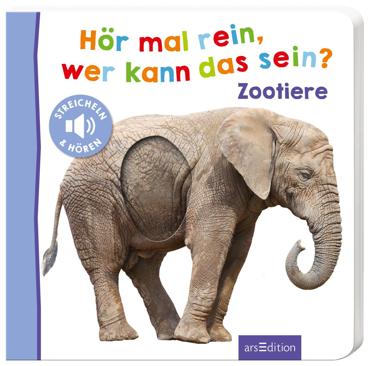 Vorderes Coverbild Hör mal rein, wer kann das sein? - Zootiere