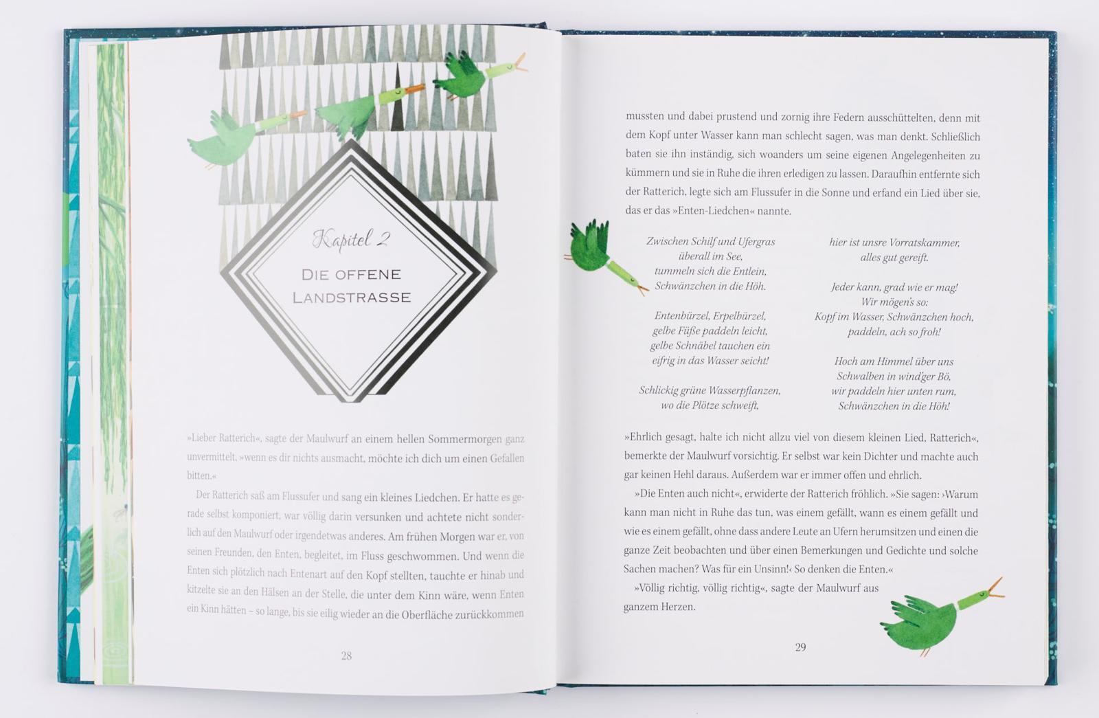 Beispielinhalt (Bild) Der Wind in den Weiden