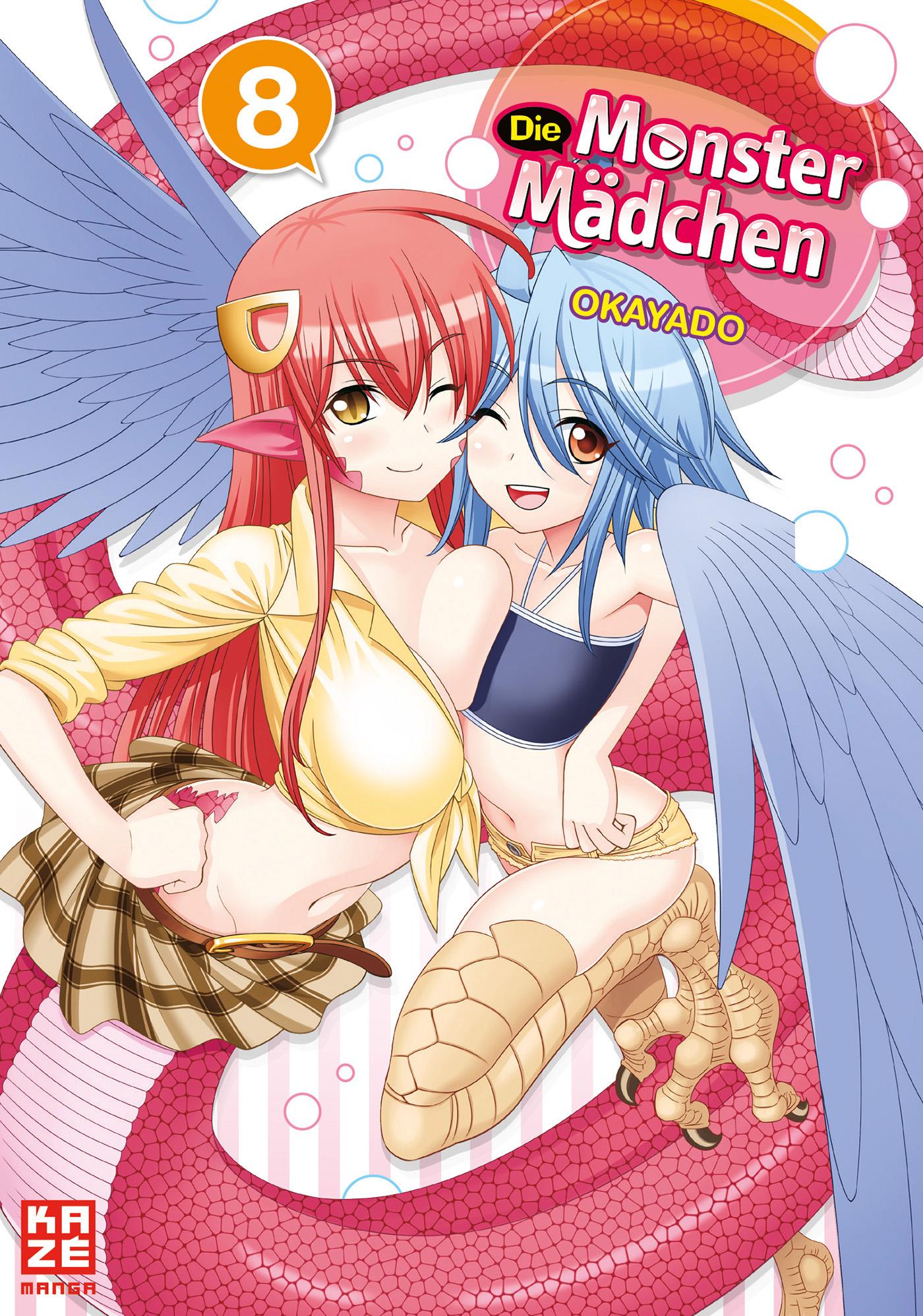 Vorderes Coverbild Die Monster Mädchen 08