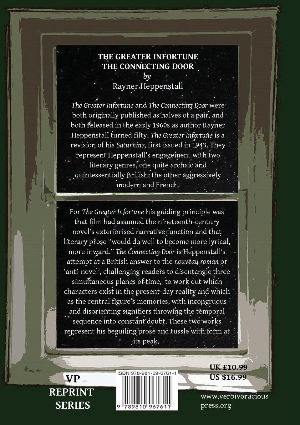 Rückseitencover The Greater Infortune / The Connecting Door