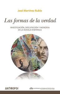 Vorderes Coverbild Las formas de la verdad : investigación, docuficción y memoria en la novela hispánica