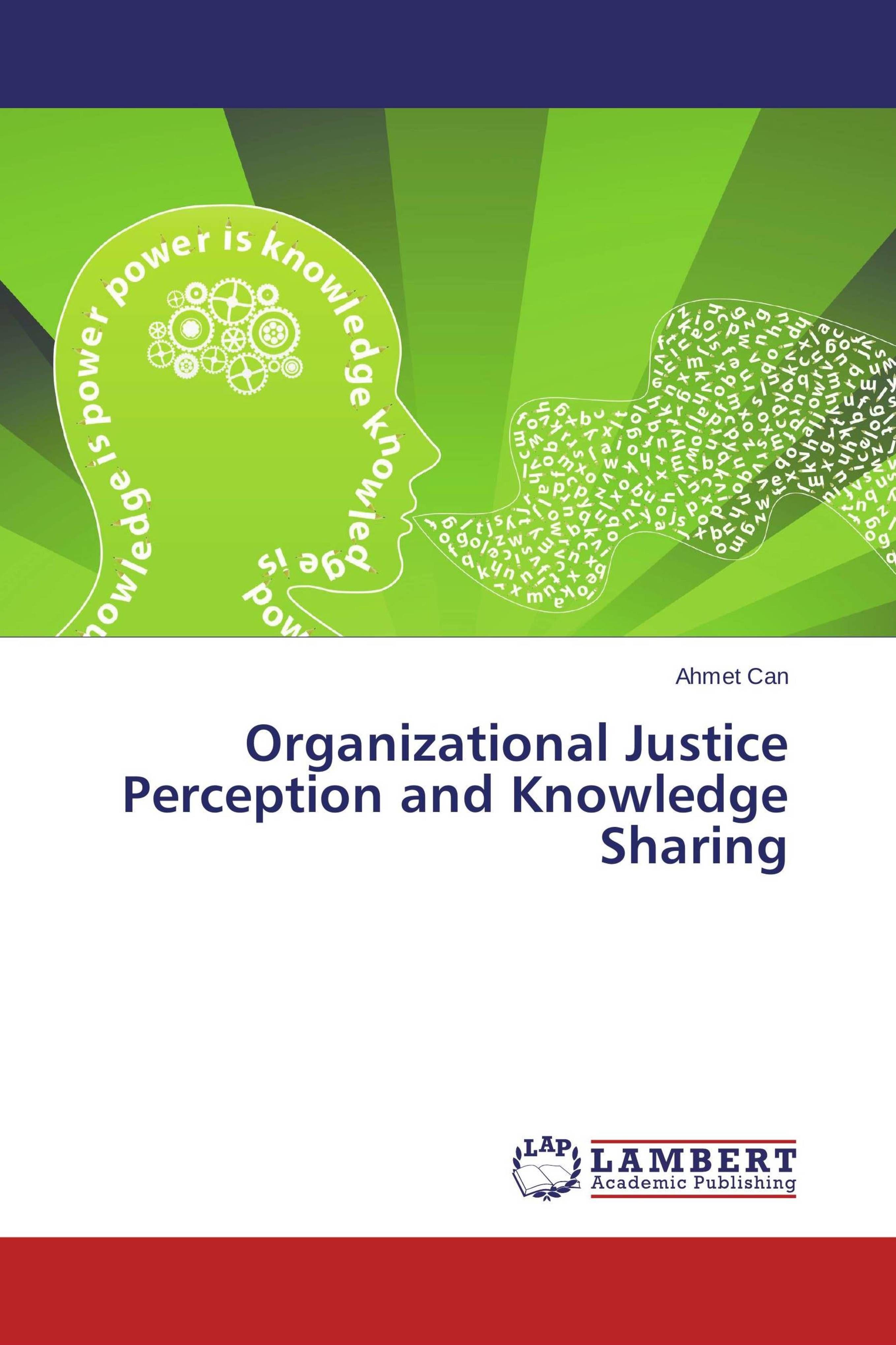 Vorderes Coverbild Organizational Justice Perception and Knowledge Sharing