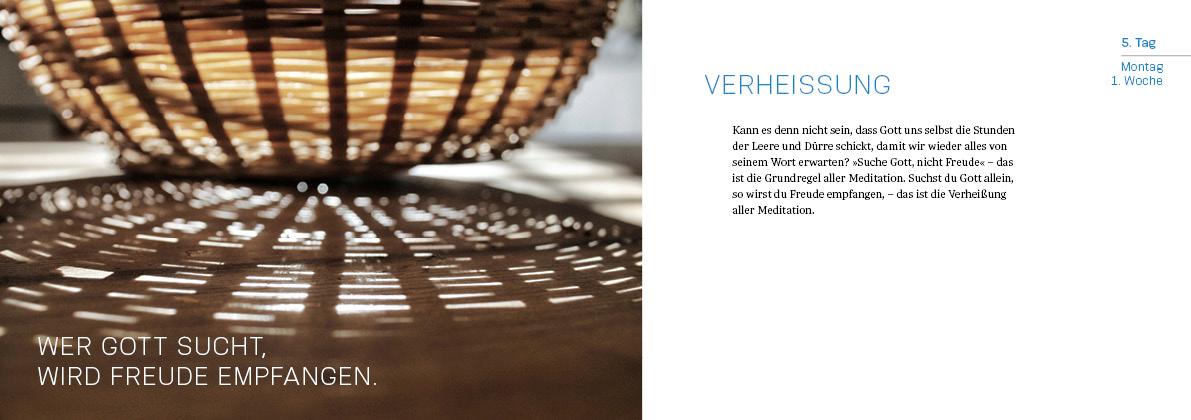 Beispielinhalt (Bild) Sieben Wochen mit Dietrich Bonhoeffer