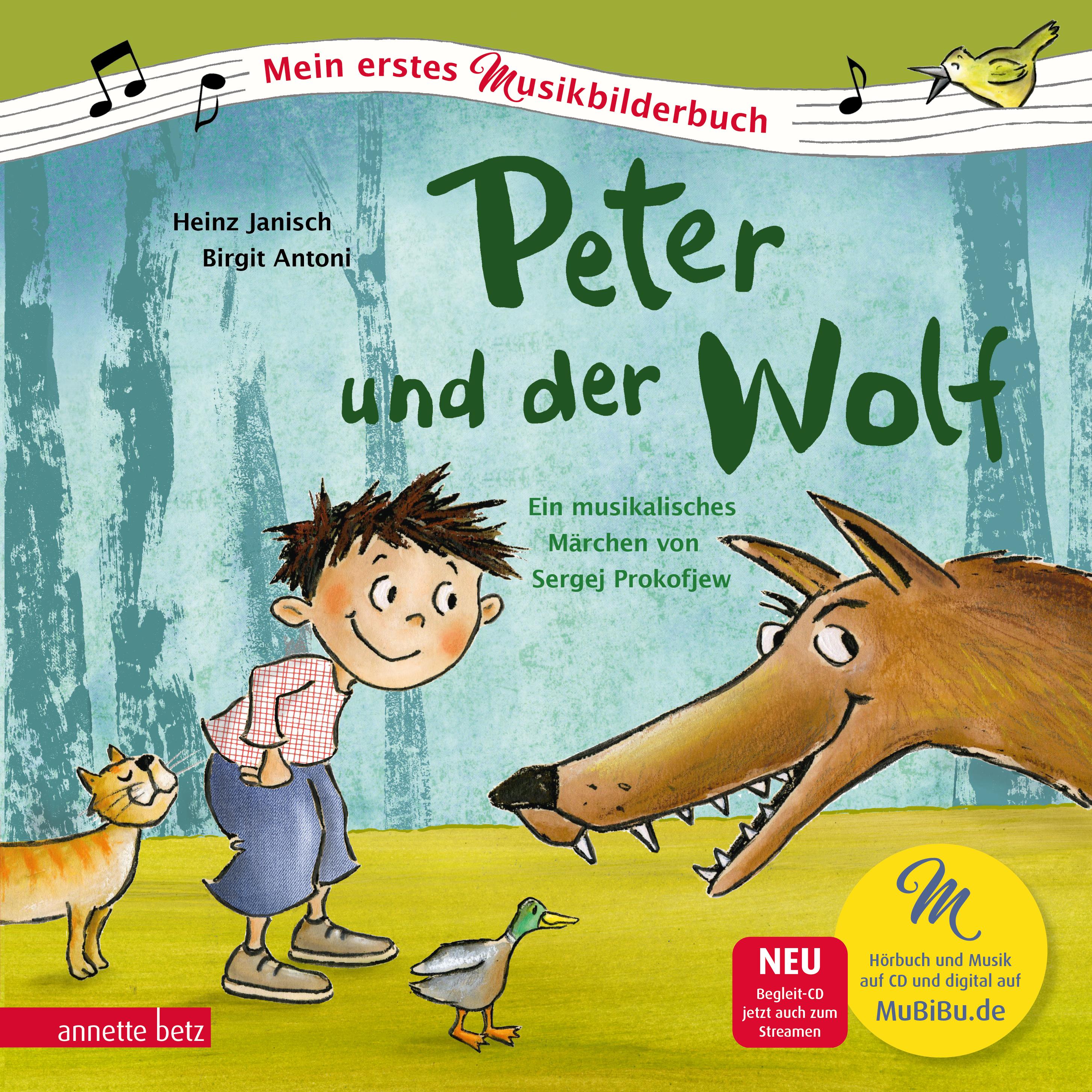 Vorderes Coverbild Peter und der Wolf