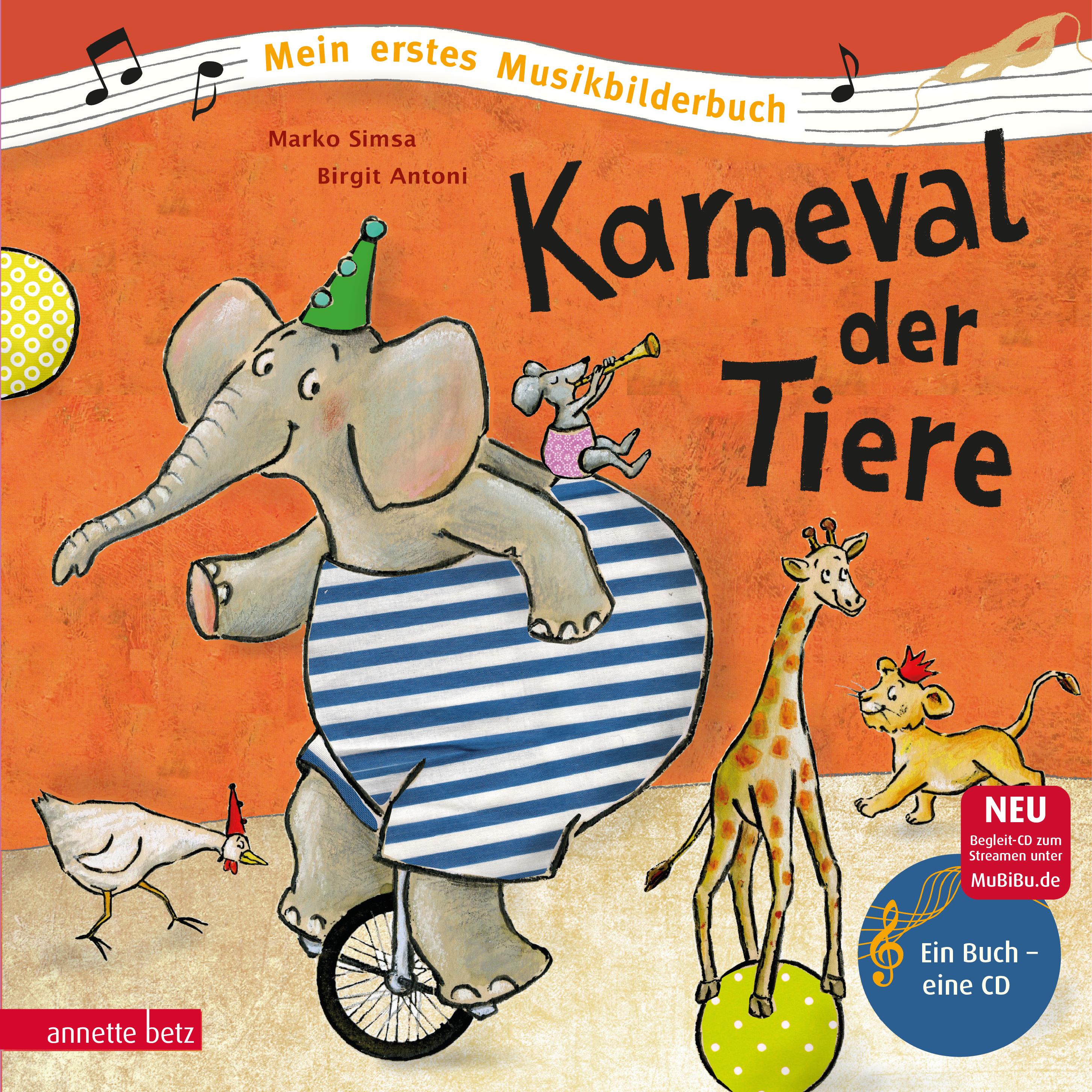 Vorderes Coverbild Karneval der Tiere