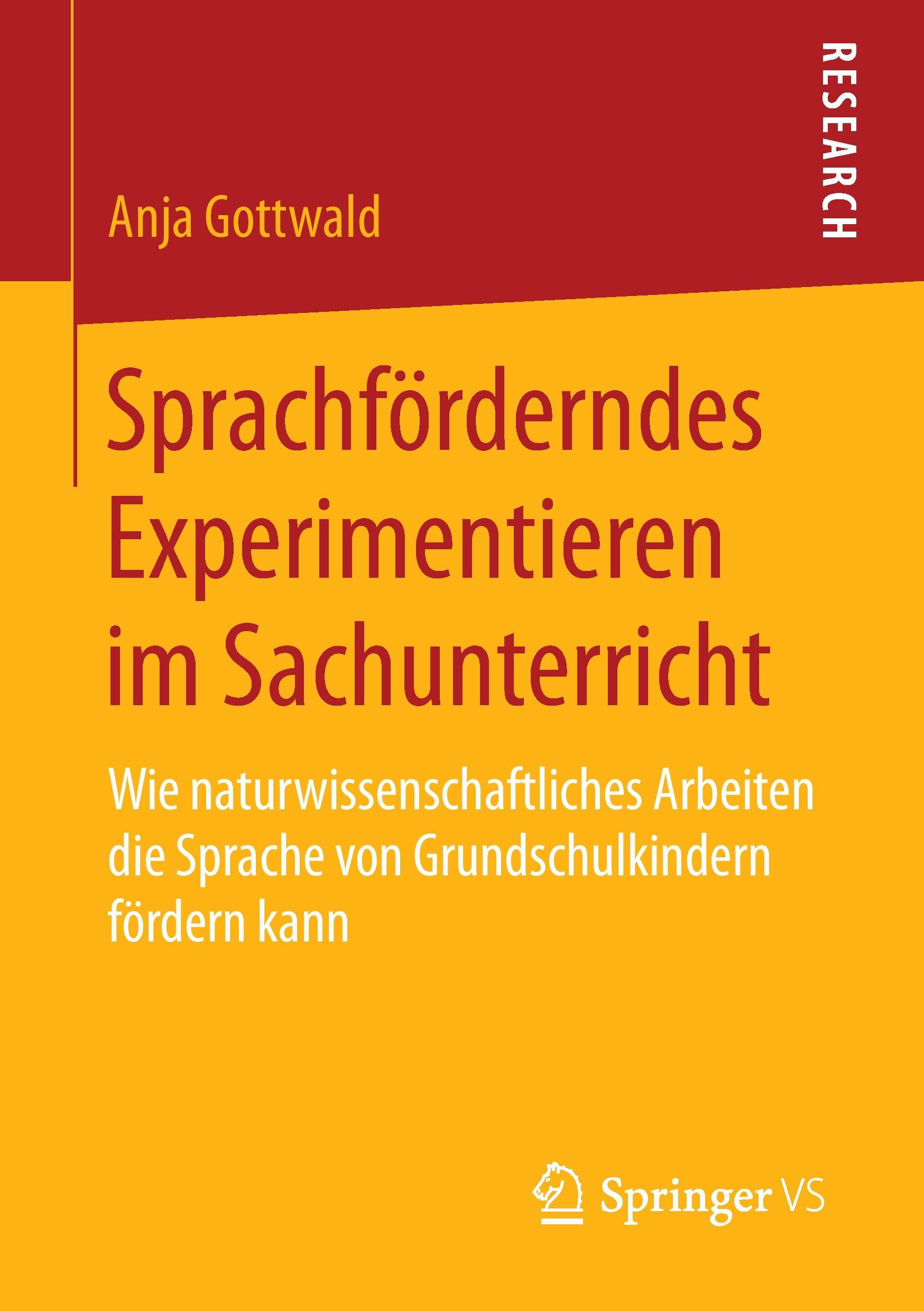 Vorderes Coverbild Sprachförderndes Experimentieren im Sachunterricht