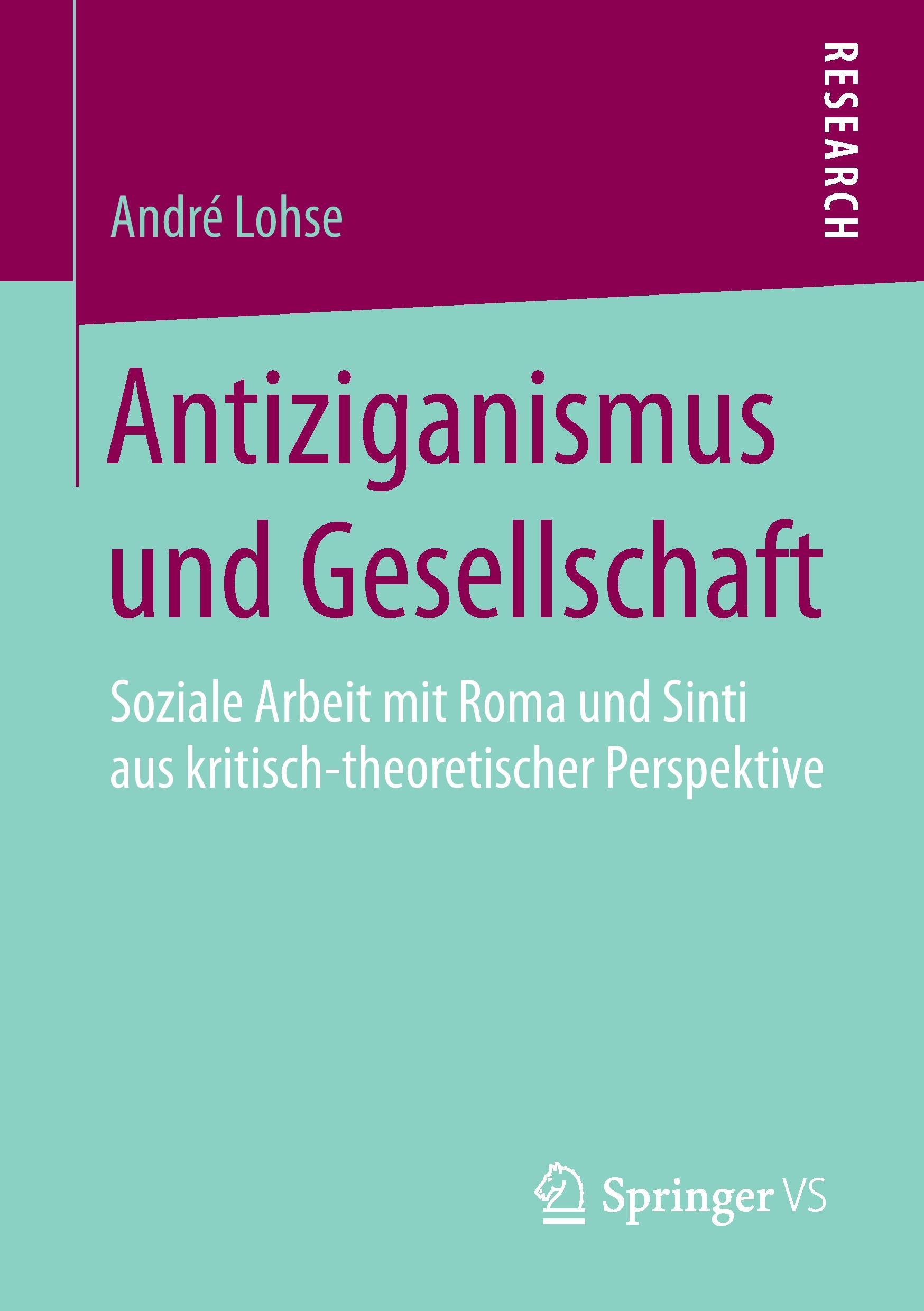 Vorderes Coverbild Antiziganismus und Gesellschaft
