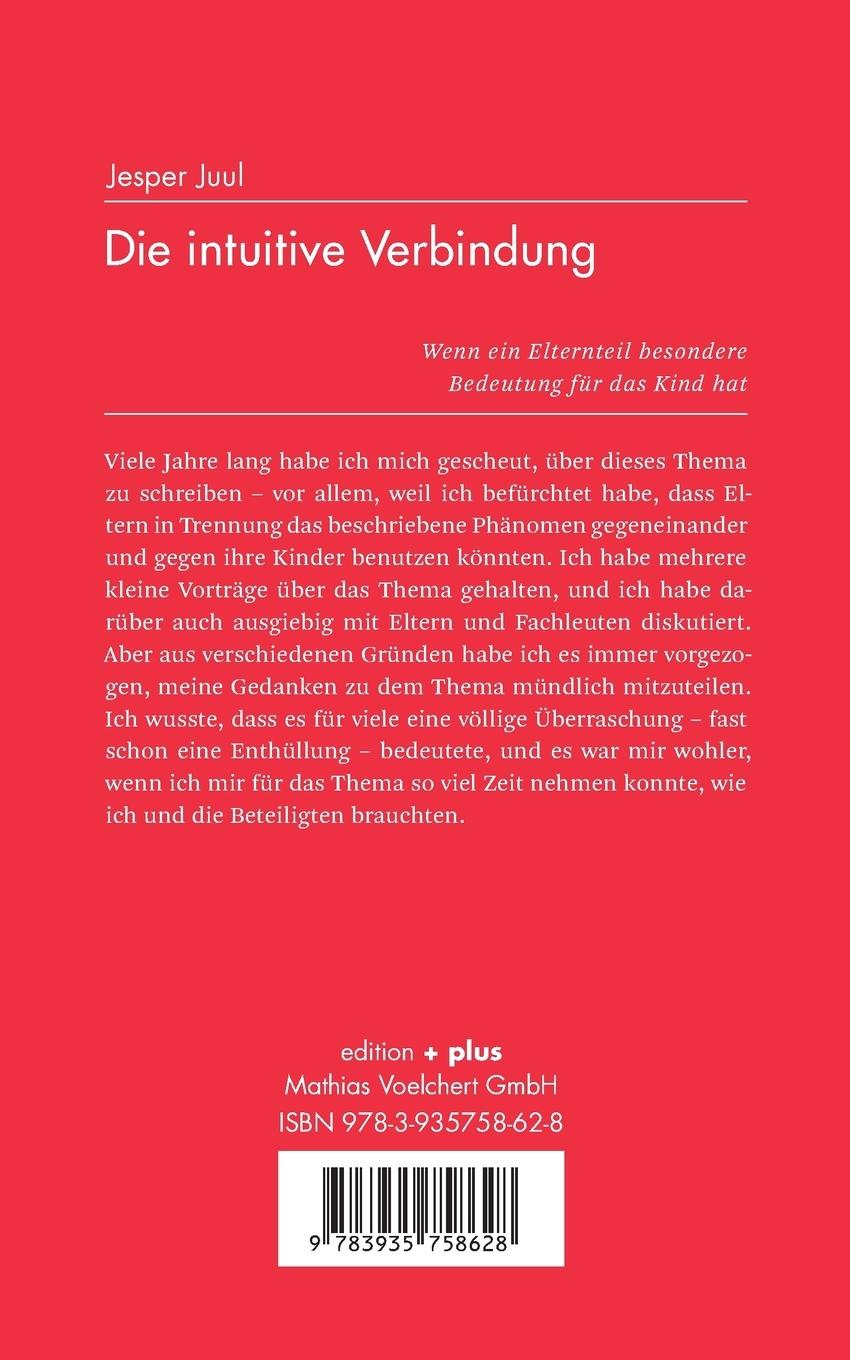 Rückseitencover Die intuitive Verbindung