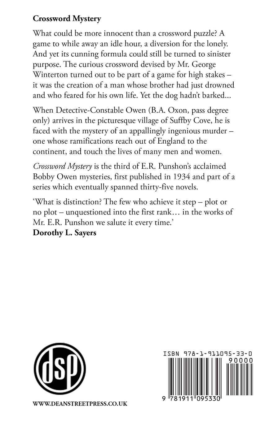 Rückseitencover Crossword Mystery