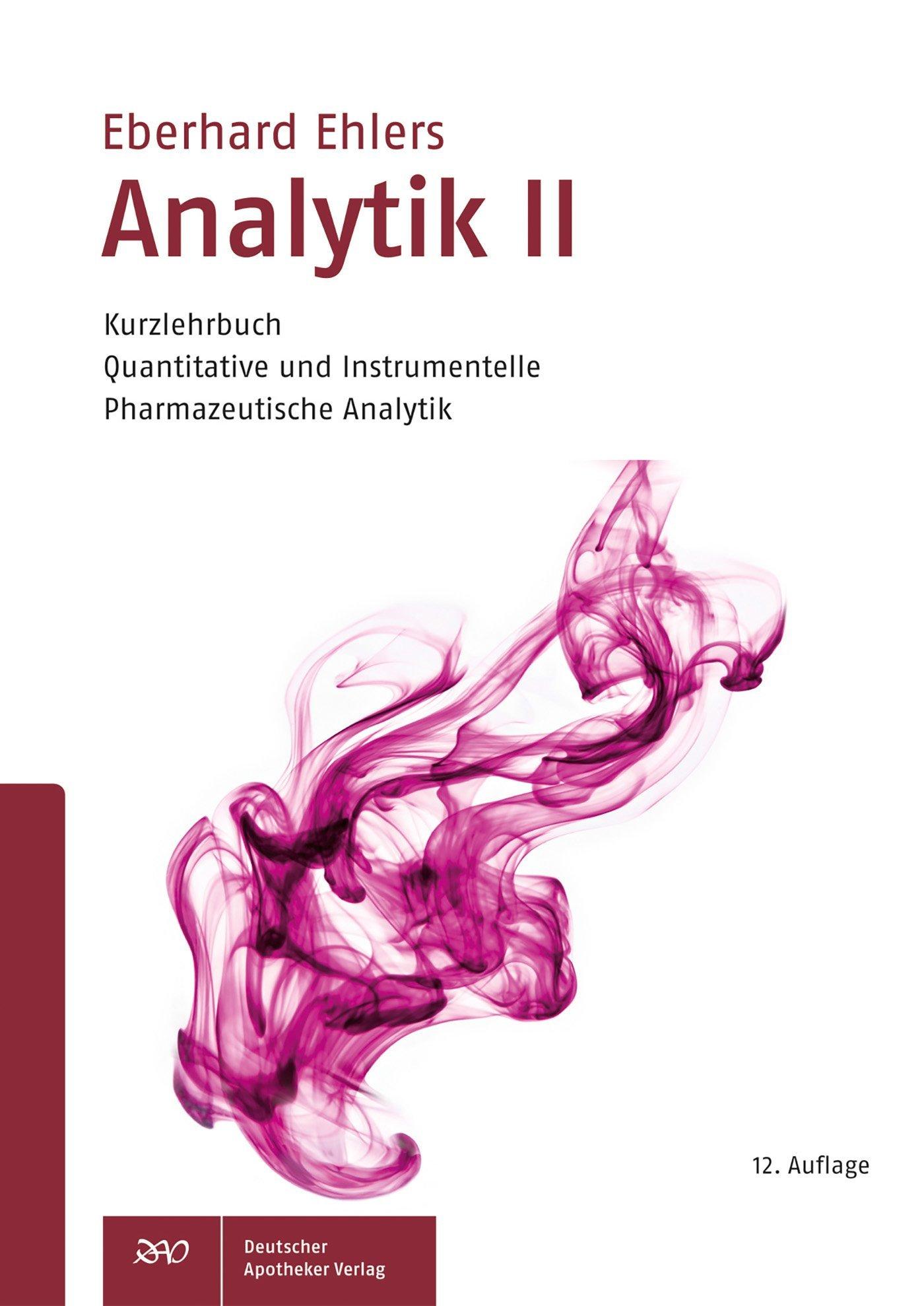 Vorderes Coverbild Analytik II -  Kurzlehrbuch