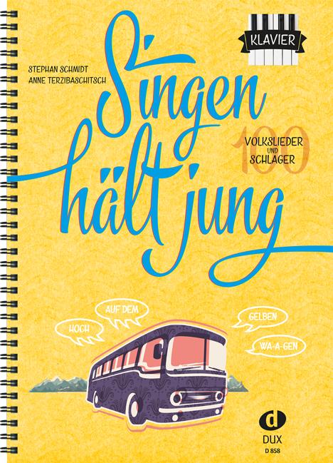 Vorderes Coverbild Singen hält jung - Klavier