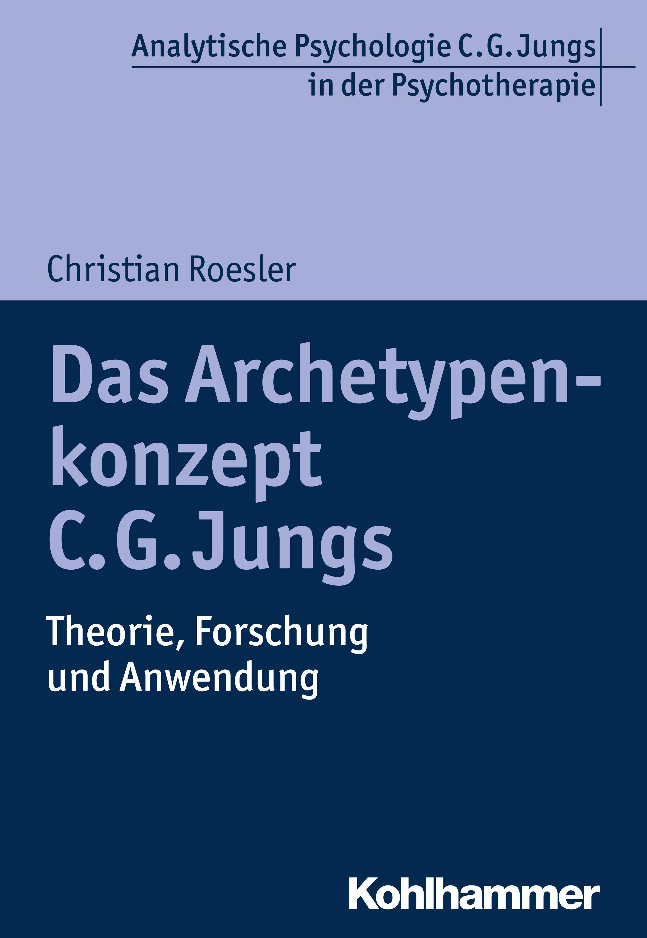 Vorderes Coverbild Das Archetypenkonzept C. G. Jungs