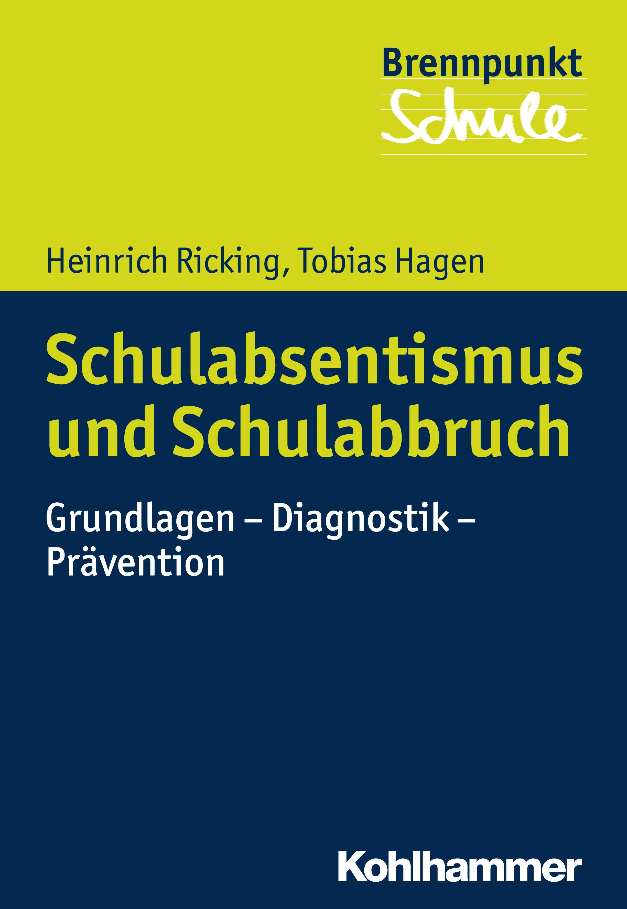 Vorderes Coverbild Schulabsentismus und Schulabbruch