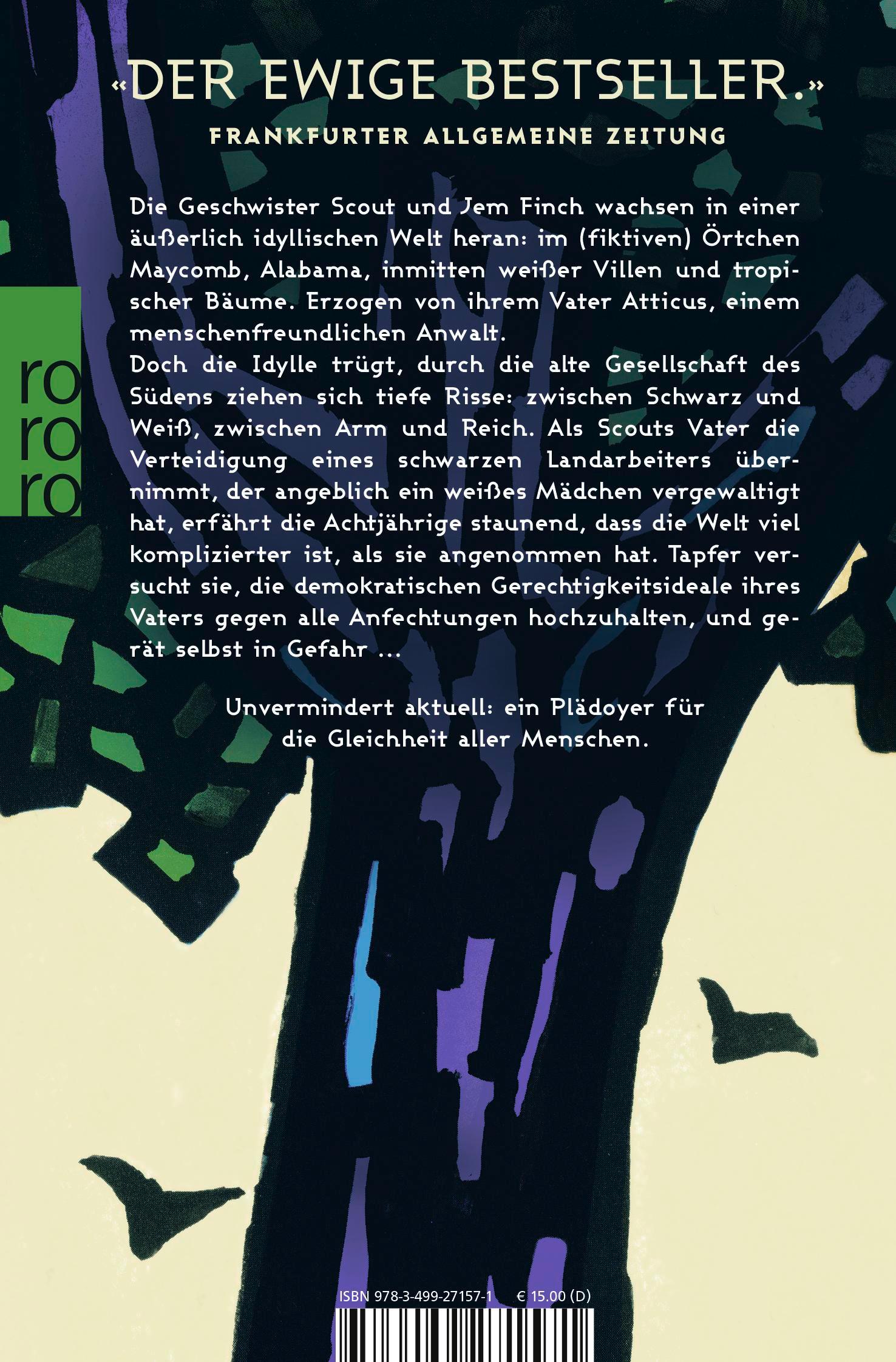 Rückseitencover Wer die Nachtigall stört ...