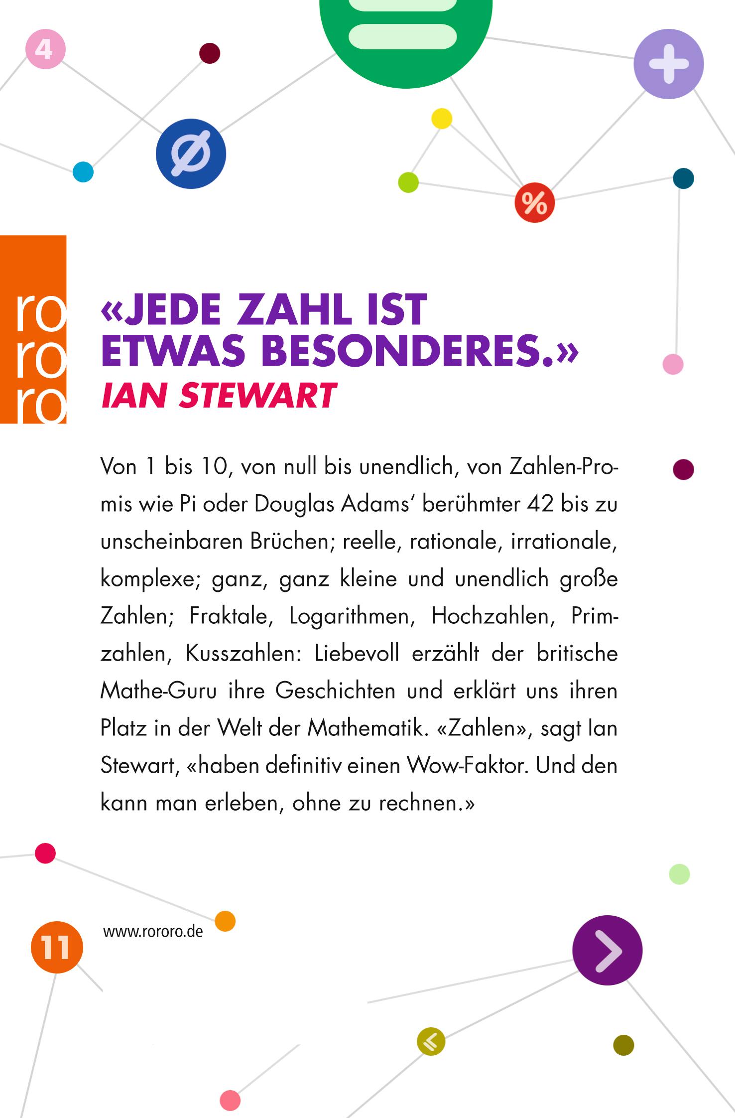 Rückseitencover Unglaubliche Zahlen