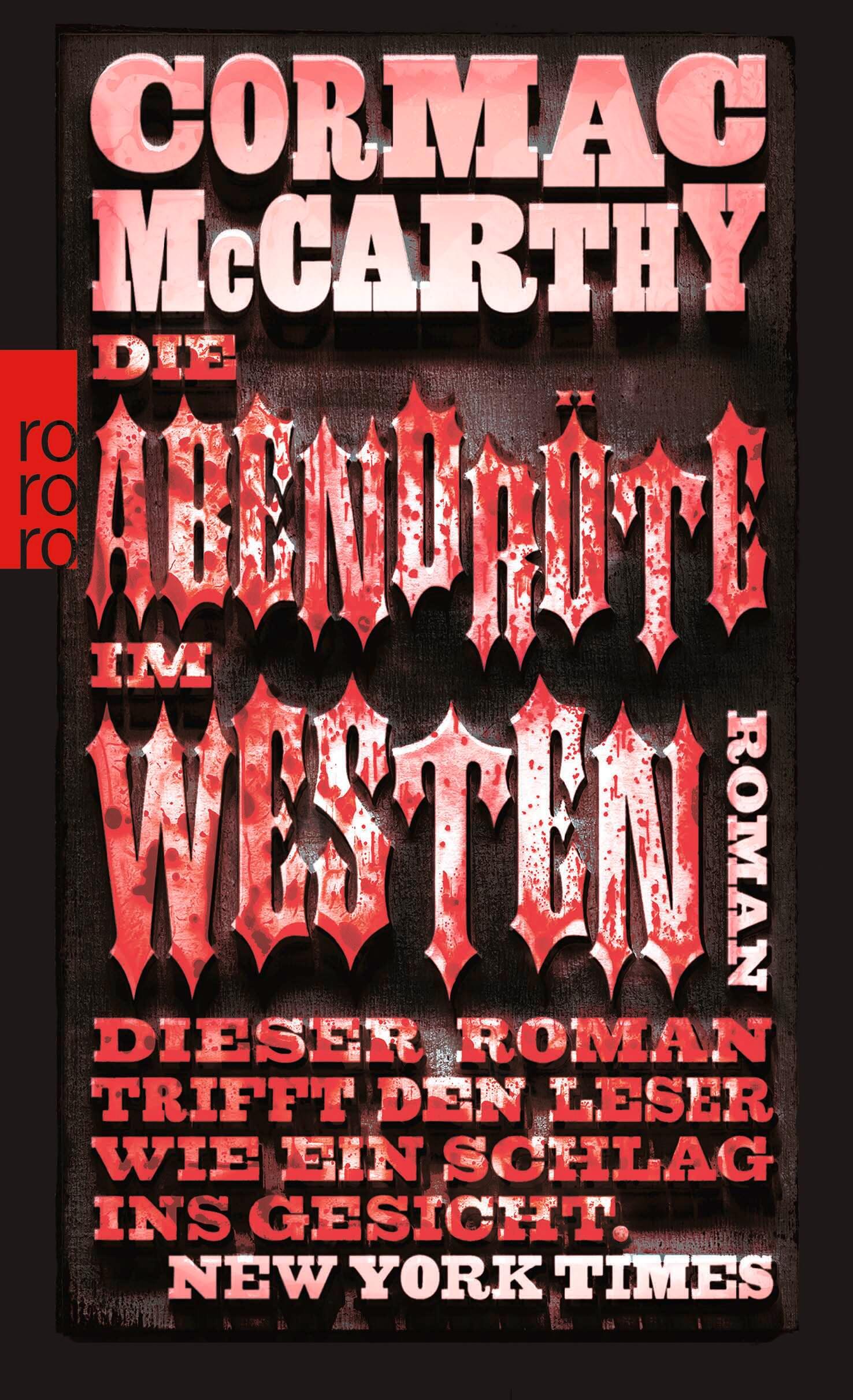 Vorderes Coverbild Die Abendröte im Westen