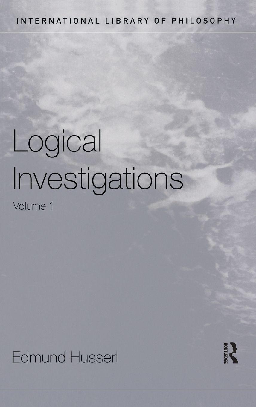 Vorderes Coverbild Logical Investigations Volume 1
