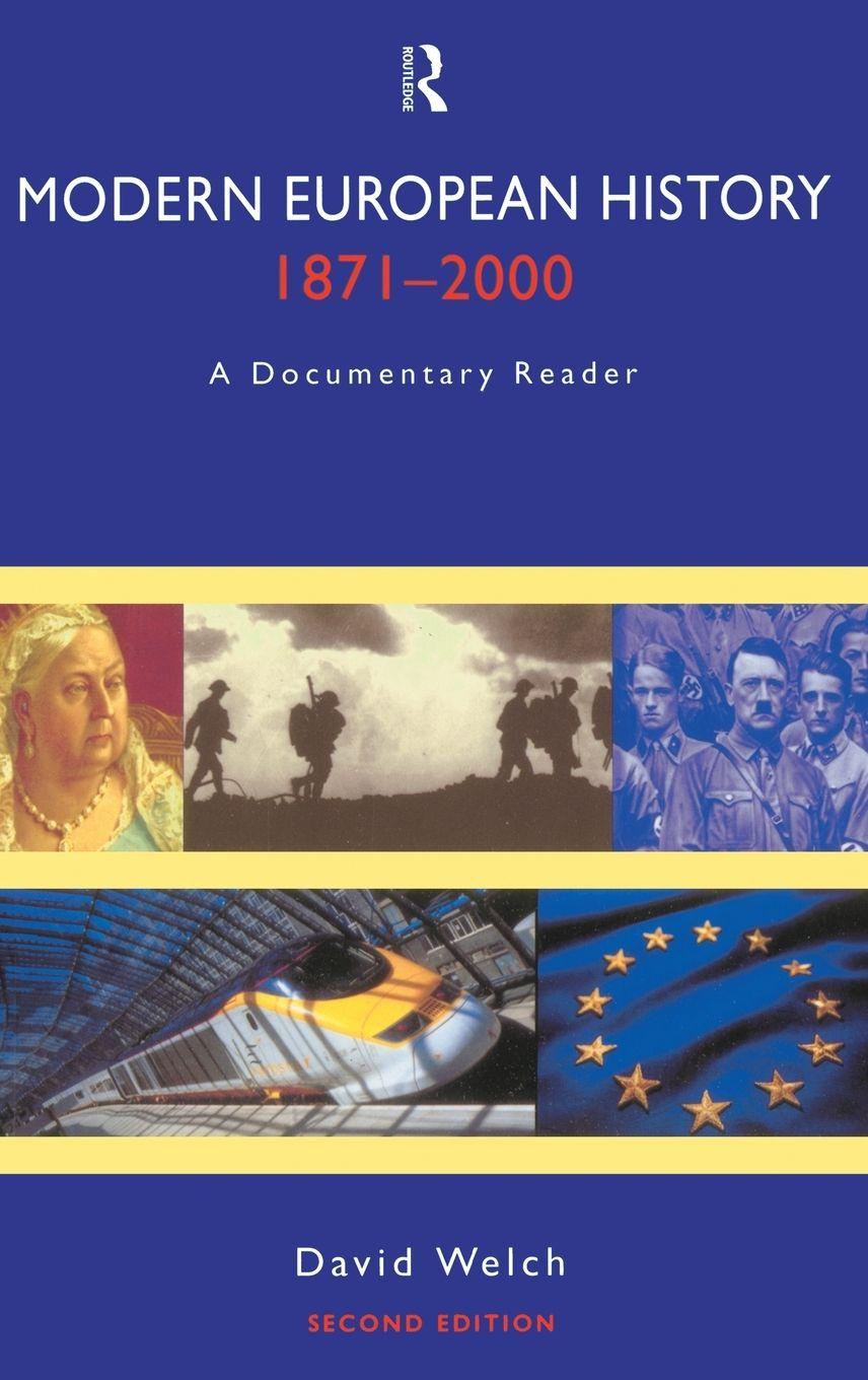 Vorderes Coverbild Modern European History, 1871-2000
