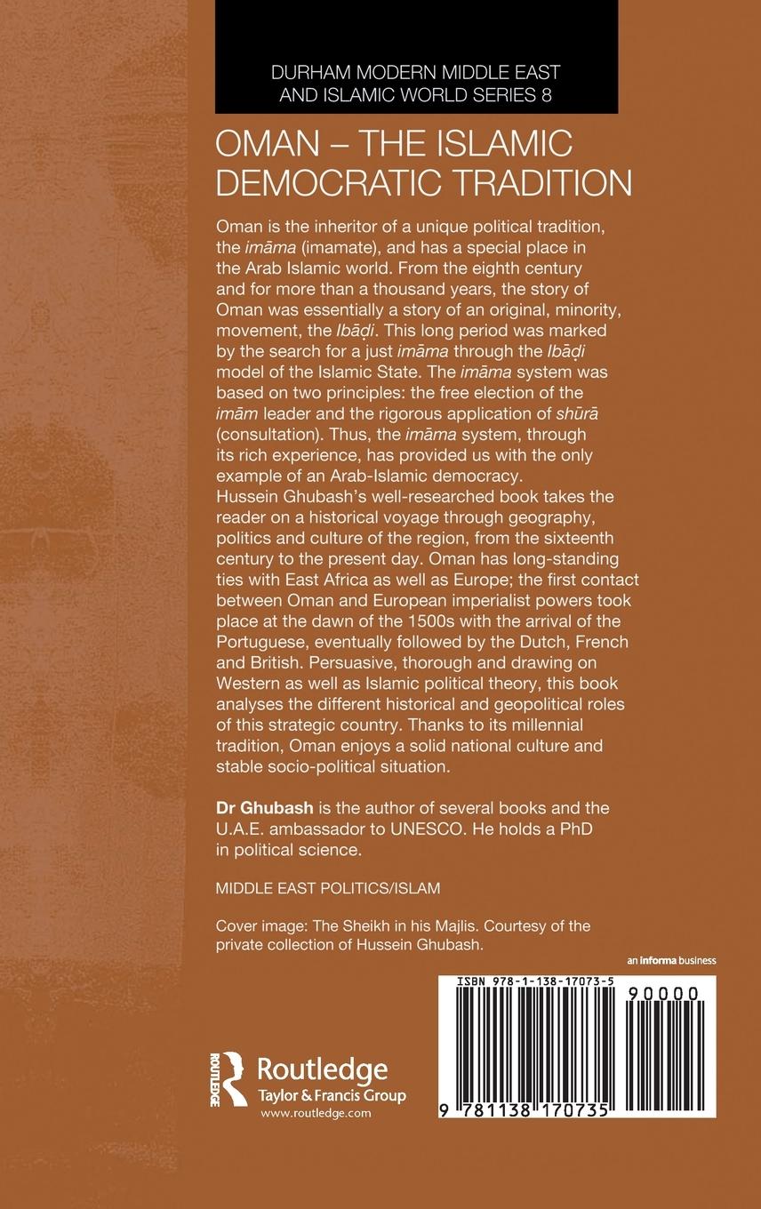Rückseitencover Oman - The Islamic Democratic Tradition