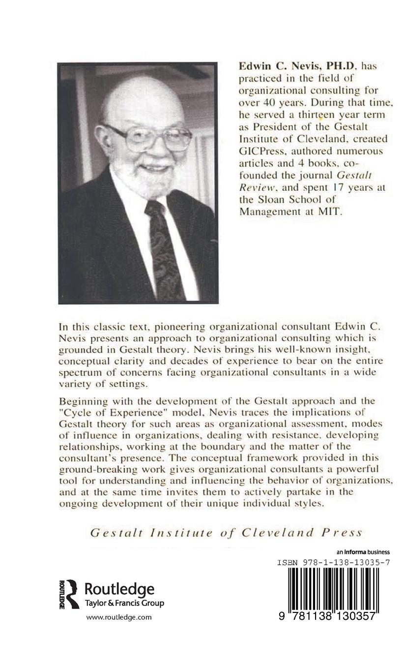 Rückseitencover Organizational Consulting